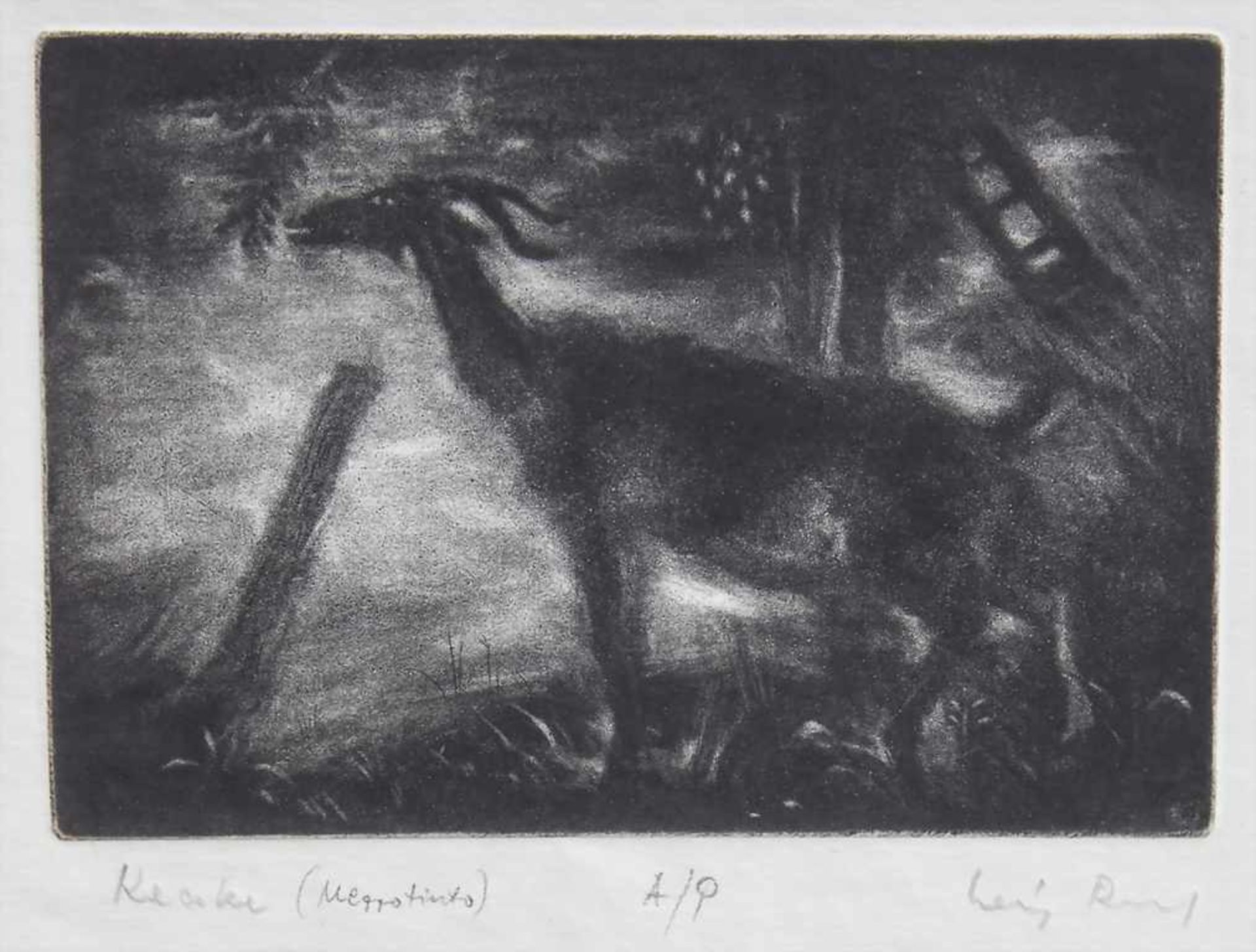 Künstler des 20. Jh., '3 Radierungen' / '3 etchings' - Bild 7 aus 7