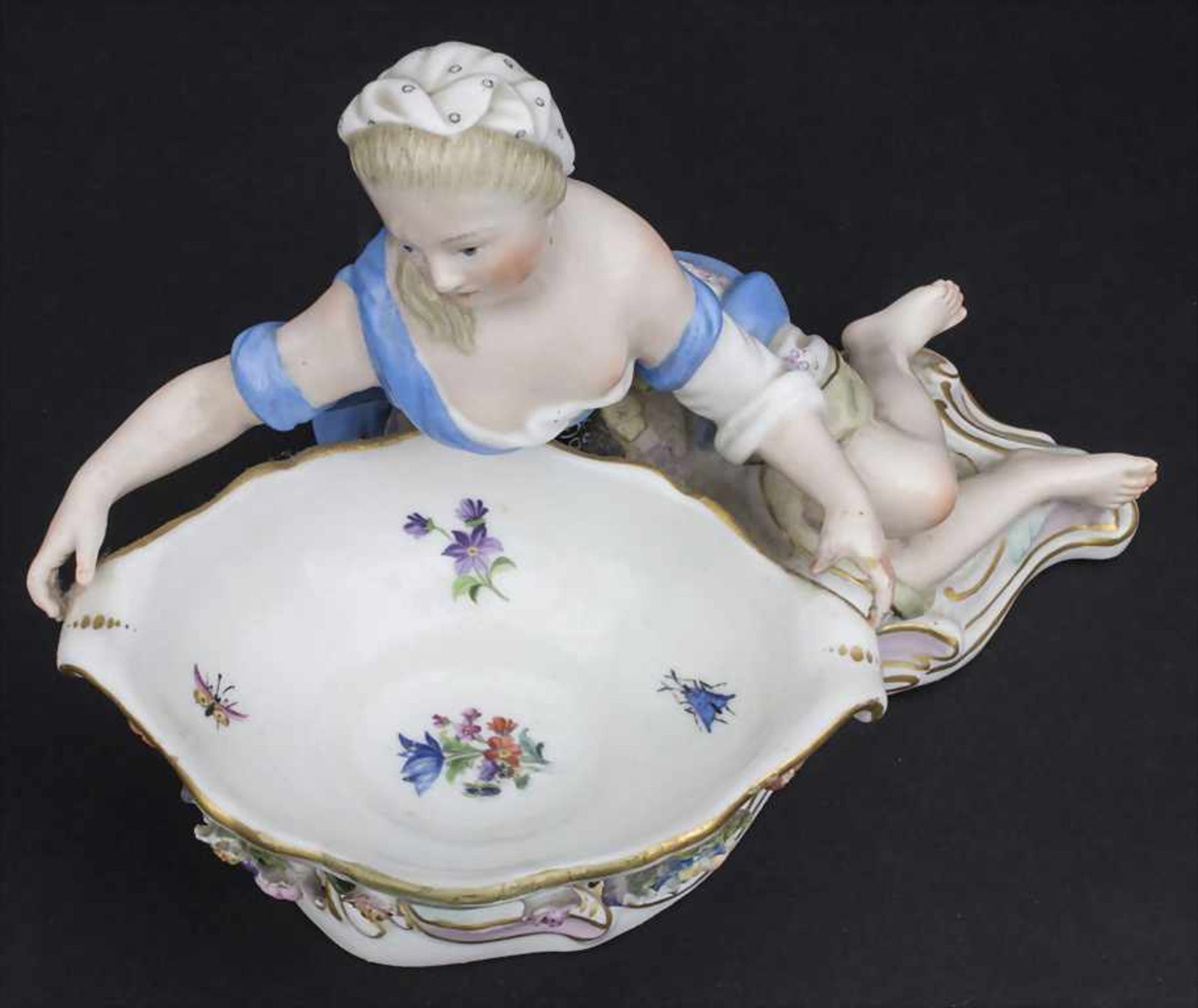 Figürliche Gewürzschale / A sweat meat, Meissen, 1860-1924 - Bild 3 aus 7