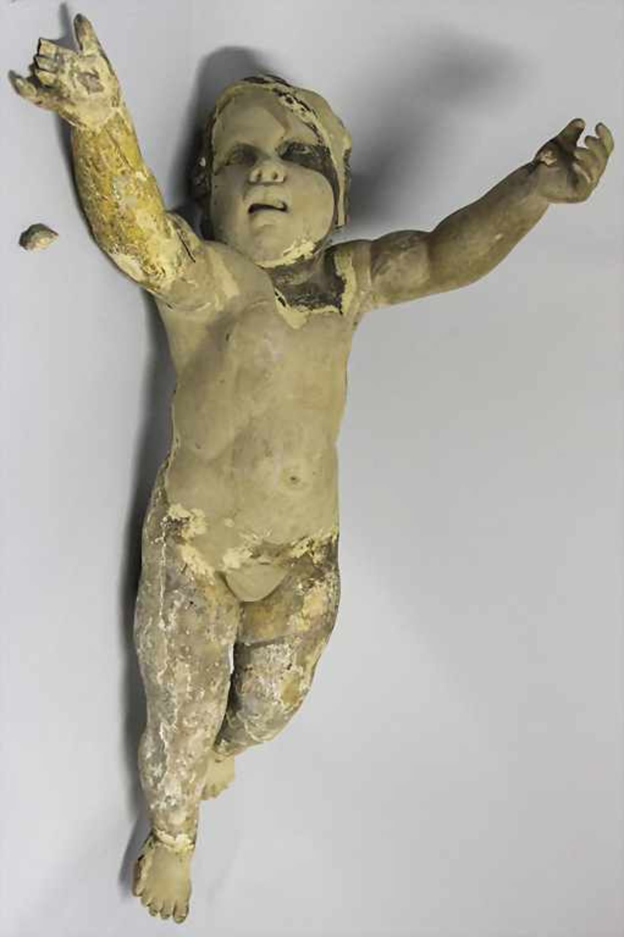 Barockfigur 'Engel' / A baroque figure 'Angel', 18. Jh.