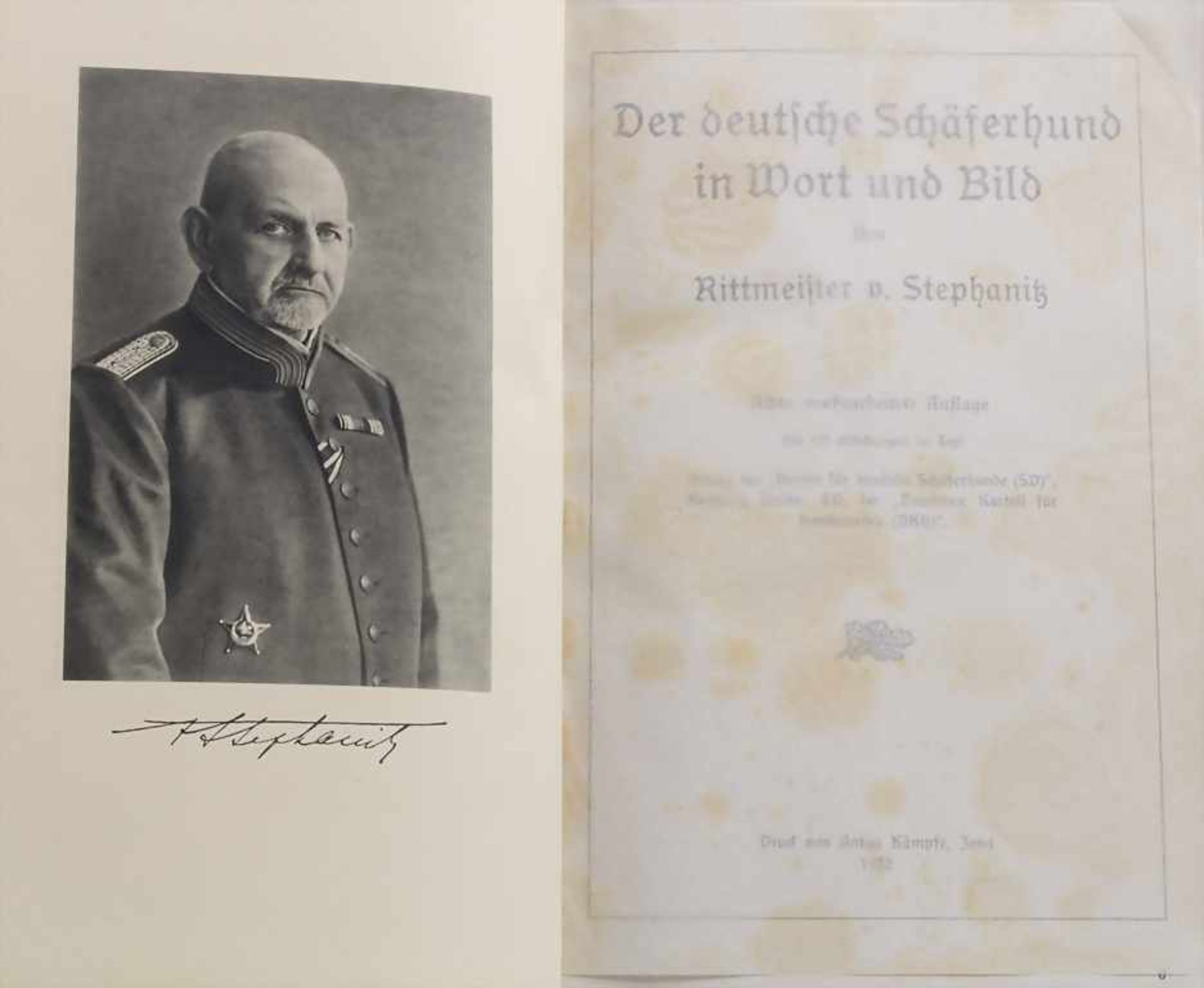 Rittmeister v. Stephanitz: 'Der deutsche Schäferhund' - Bild 2 aus 6
