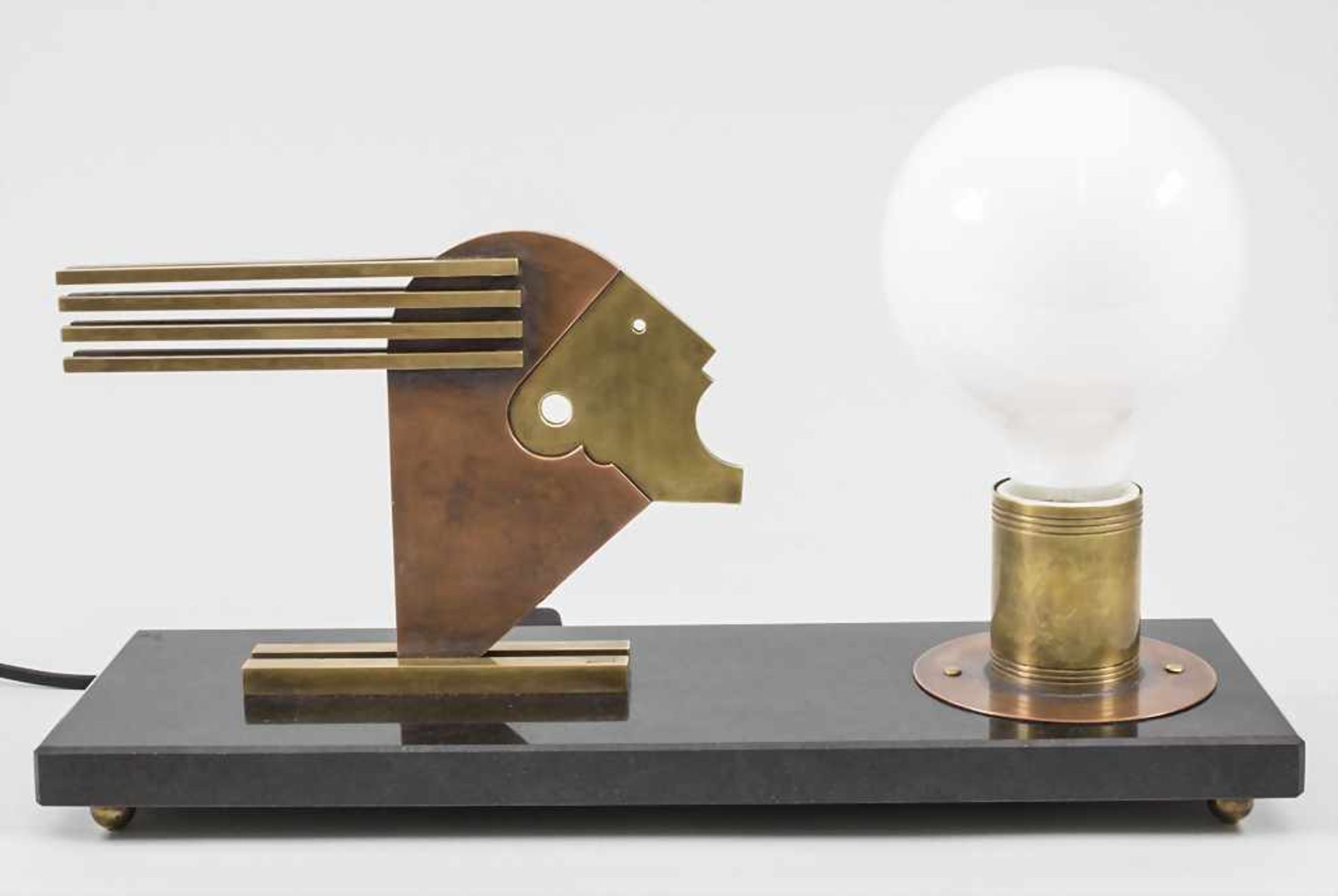 Art Déco Tischlampe / An art Deco desk lamp, Entwurf um 1925