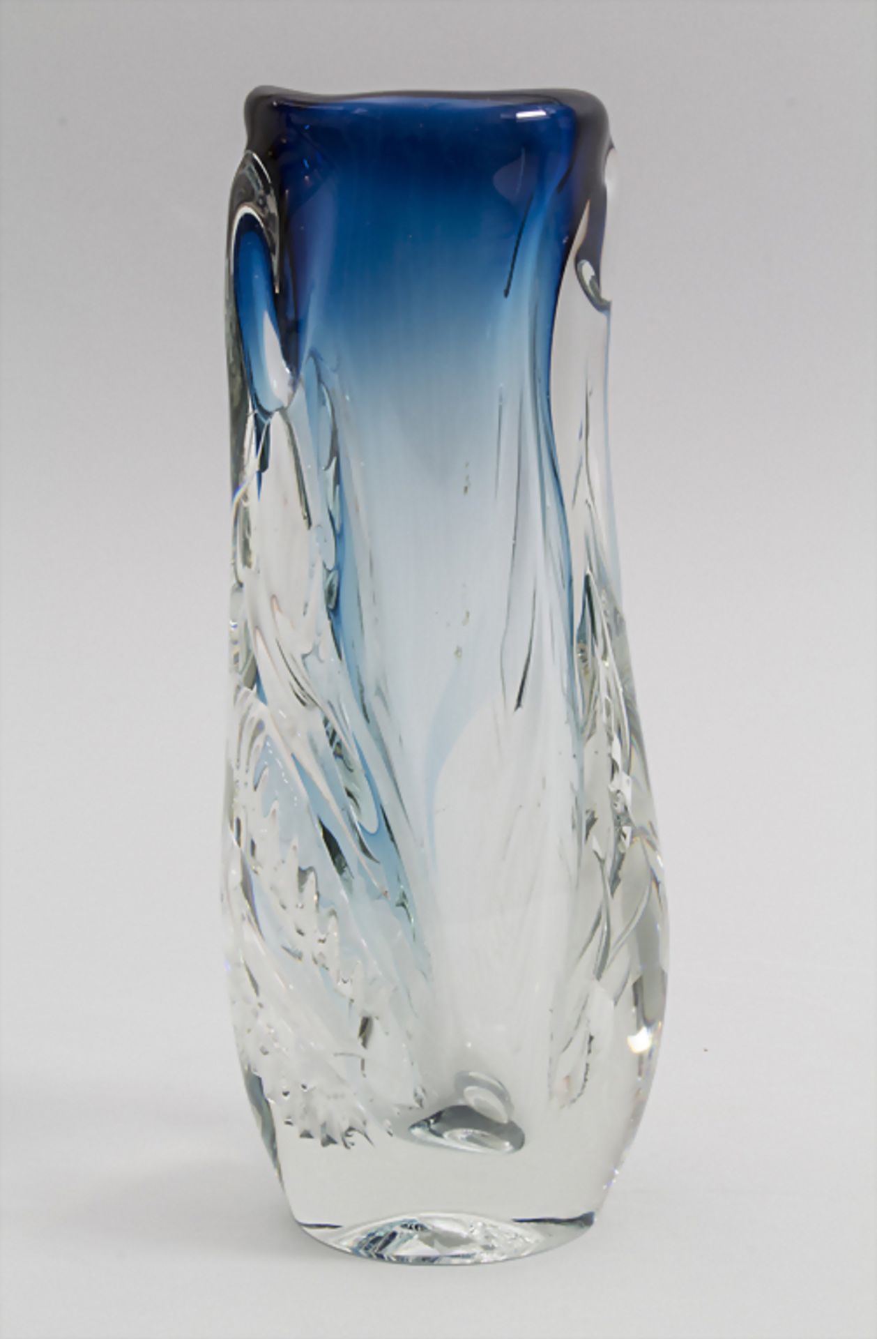 Ziervase / A decorative vase, Graal Glashütte, Dürnau, Entw. Prof. Konrad Habermeier, 70er