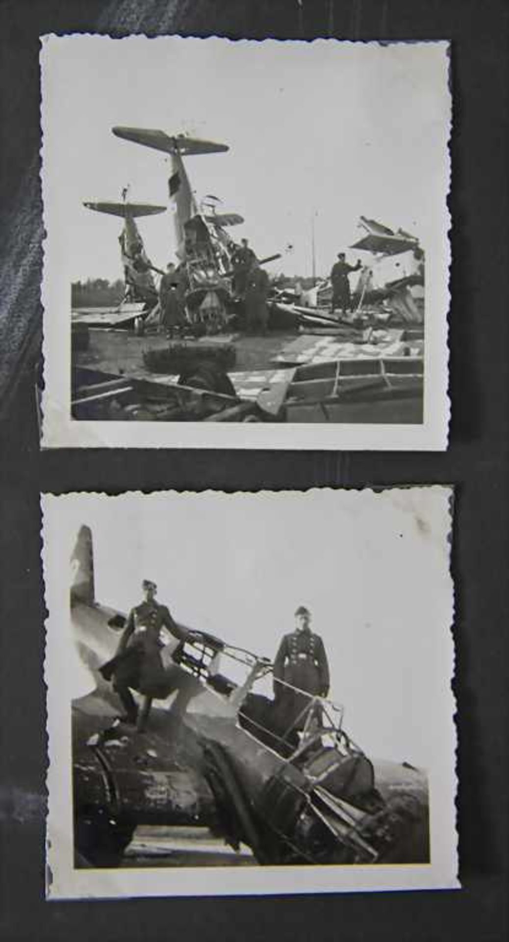Fotoalbum 'Kriegsbilder und Flugzeuge' 2. Weltkrieg / A photo album 'war pictures und aircrafts' - Bild 13 aus 17