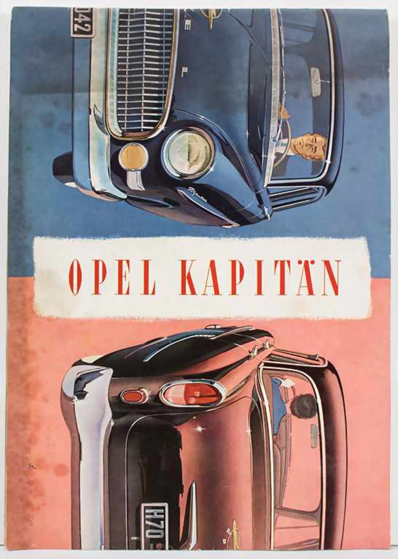 Verkaufsprospekt / A sales prospectus, Opel Kapitän, 1955