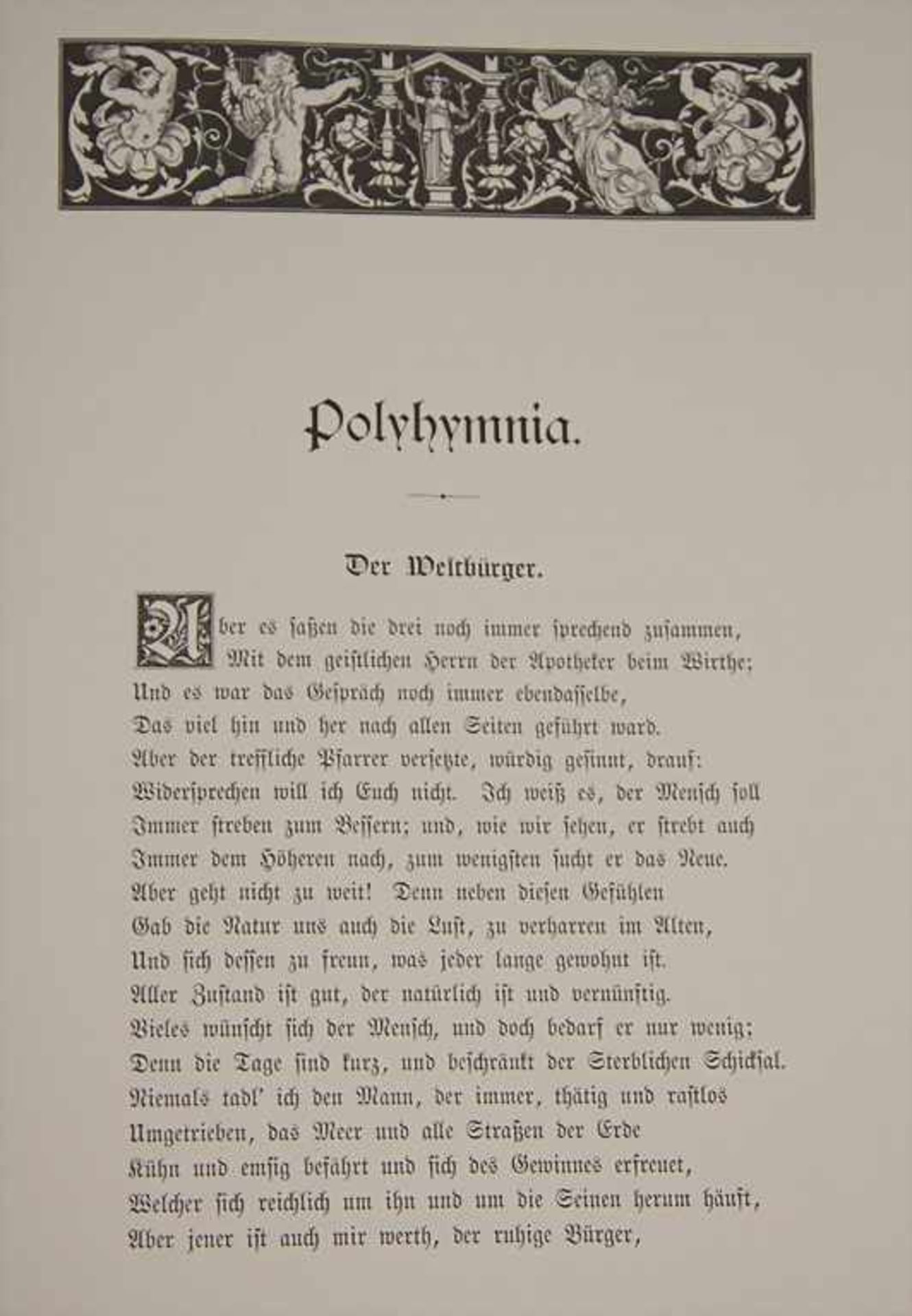 Arthur Freiherr von Ramberg: Goethe's Hermann und Dorothea', Berlin, 1882 - Image 4 of 4