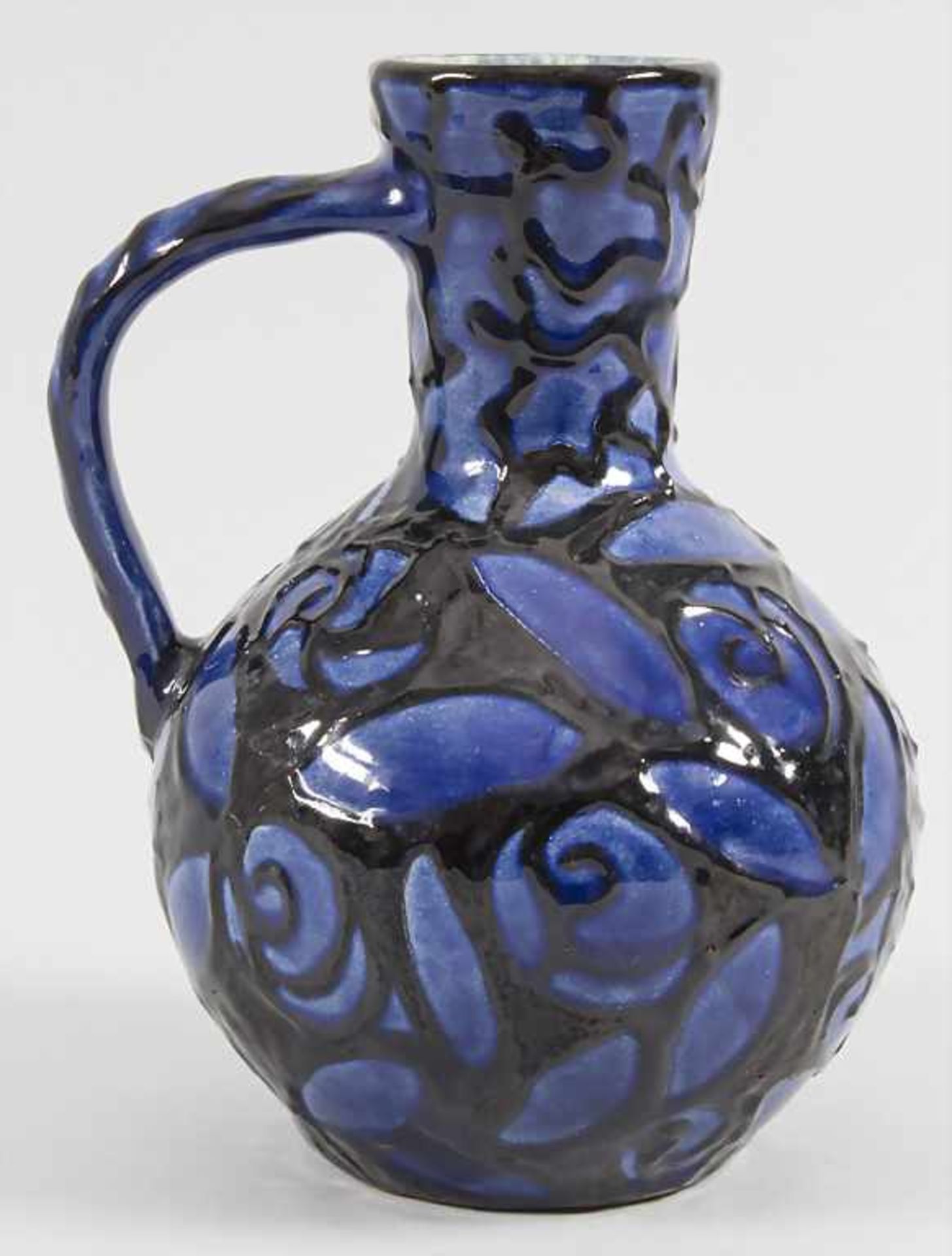 Jugendstil Vase / An Art Nouveau vase, Märkische Kunsttöpferei Hermsdorf bei Berlin, um 1910 - Image 3 of 7