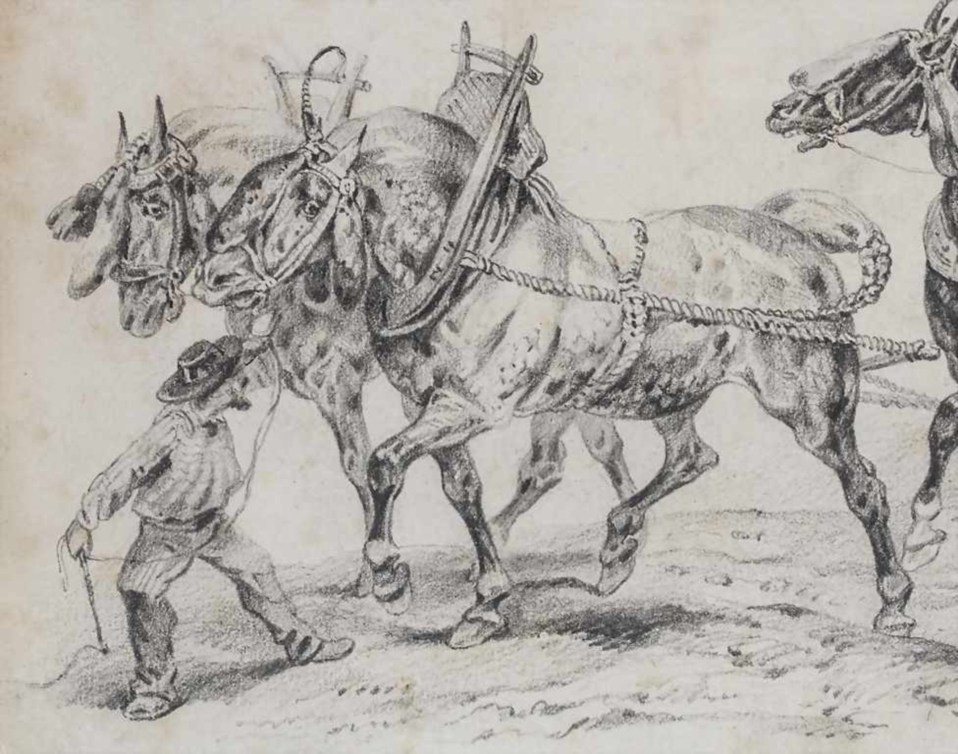 Victor Jean Vincent Adam (1801-1866), 'Zähmung der Pferde' / 'Taming of horses' - Bild 3 aus 5