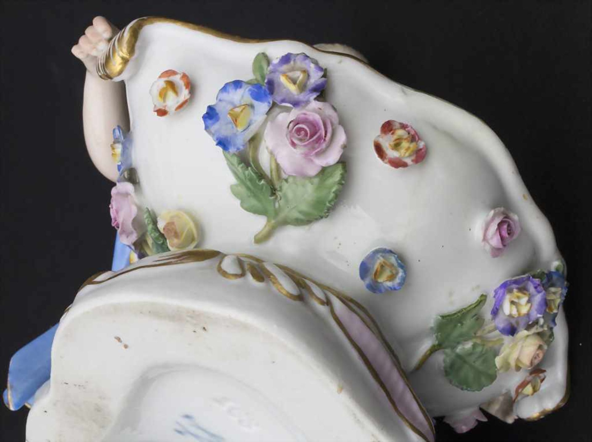 Figürliche Gewürzschale / A sweat meat, Meissen, 1860-1924 - Bild 7 aus 7