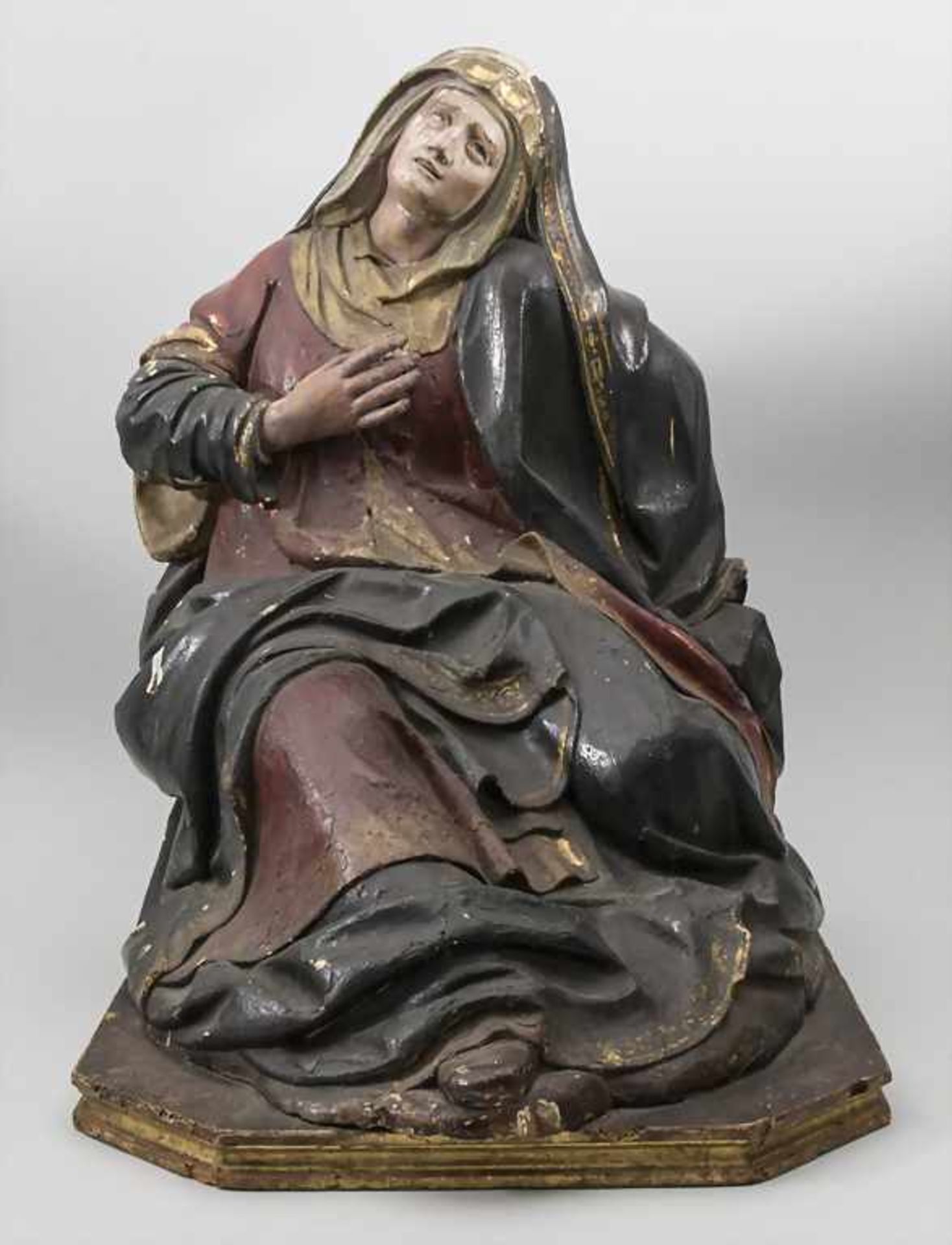 Heiligenfigur 'Maria Magdalena', Italien, um 1700 - Bild 5 aus 15