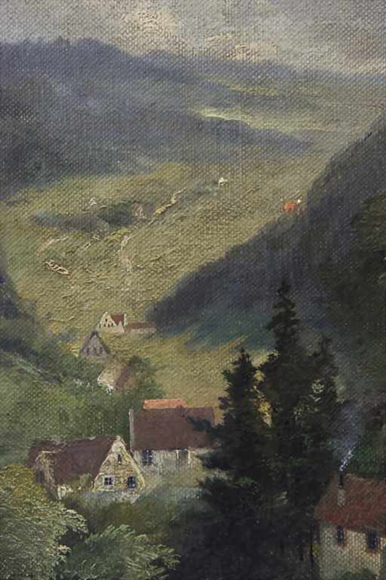 Paul Köster (1855-1931), 'Geisthal in Herrenalp im Schwarzwald' - Bild 2 aus 5