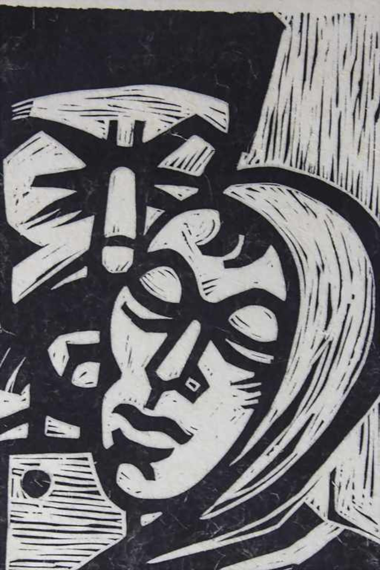 W.E. Nocken (1919-1995), Konvolut 2 Linolschnitte / A set of 2 linocuts - Bild 2 aus 5