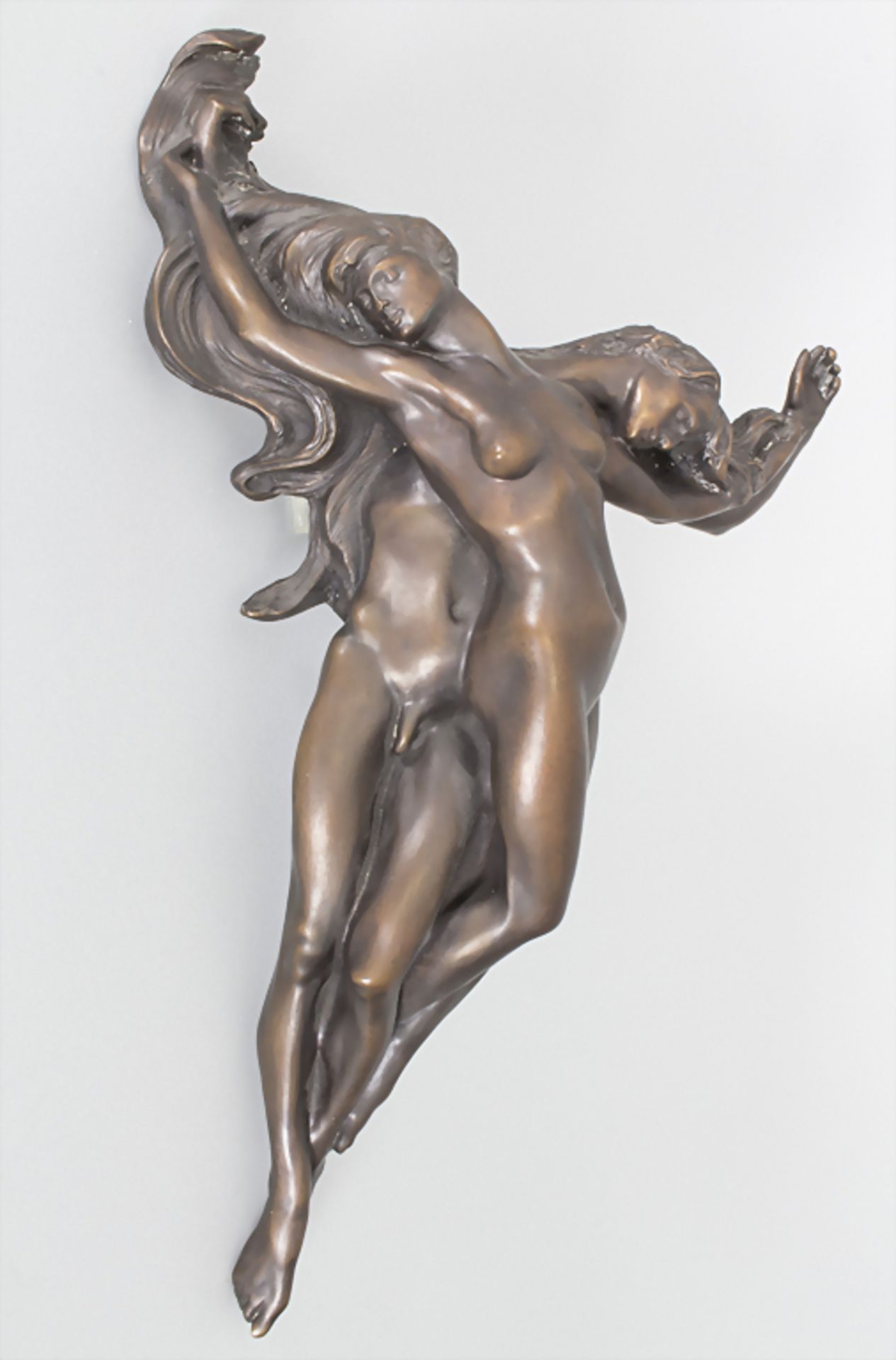 Künstler des 20. Jh., Figurengruppe 'Liebespaar' / A figural group 'Lovers'