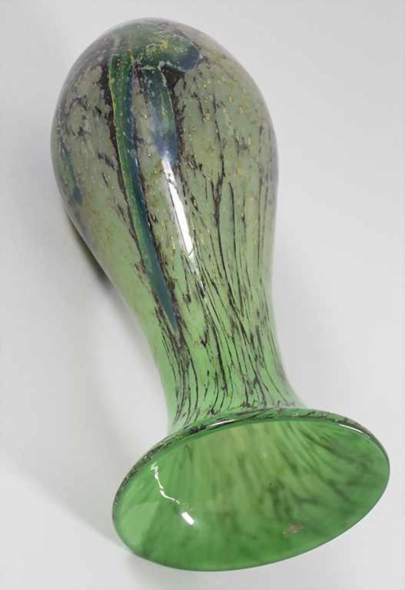 Art Deco Ikora Glasvase / An Art Deco Ikora glass vase, WMF, Geislingen, um 1930 - Image 4 of 6