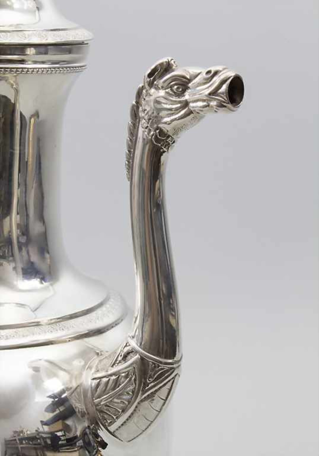 Empire Schenkkrug / An Empire silver jug, Niederlande / Netherlands, um 1800 - Bild 14 aus 17