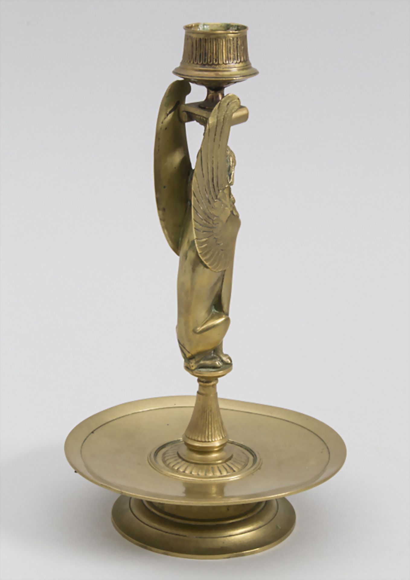 Figürlicher Kerzenleuchter 'Sphinx' / A figural candlestick 'sphinx', Paris, 1870 - Bild 2 aus 4