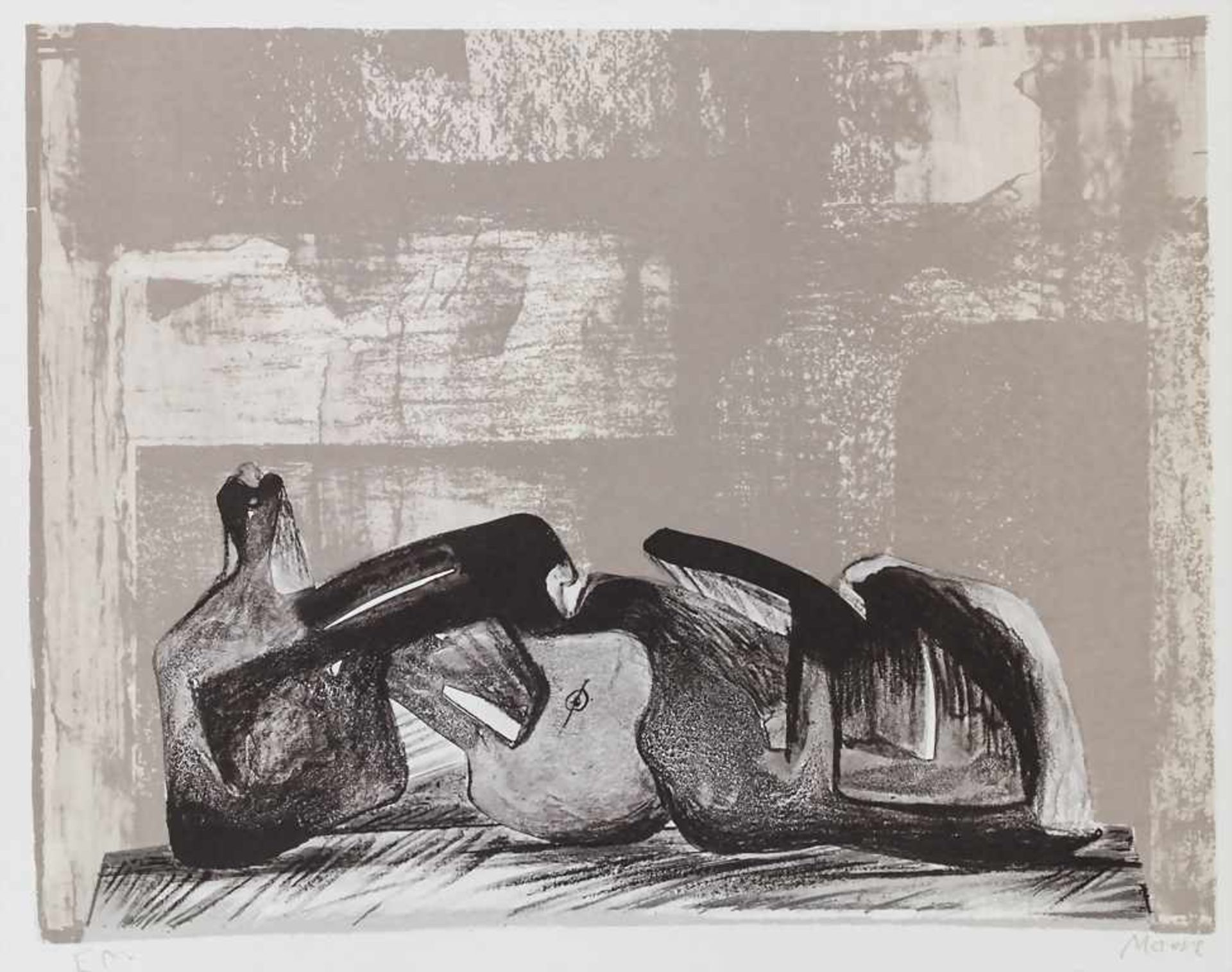 Henry Moore (1898-1986), 'Figuren' / 'figures'