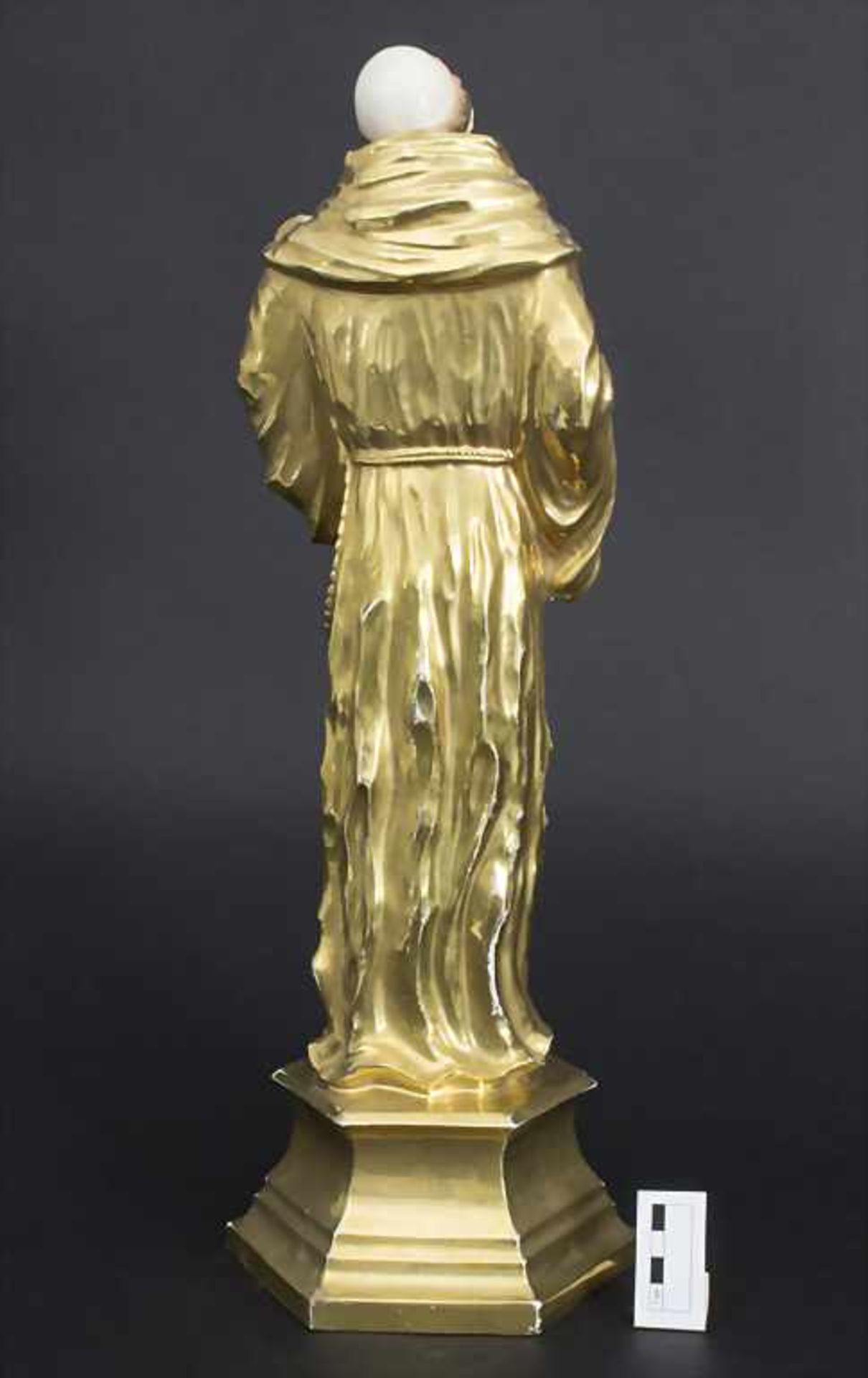 Große Figur des Heiligen Antonius / A large figure of Saint Antonius, Otto Gothe, Karlsruher - Bild 2 aus 5