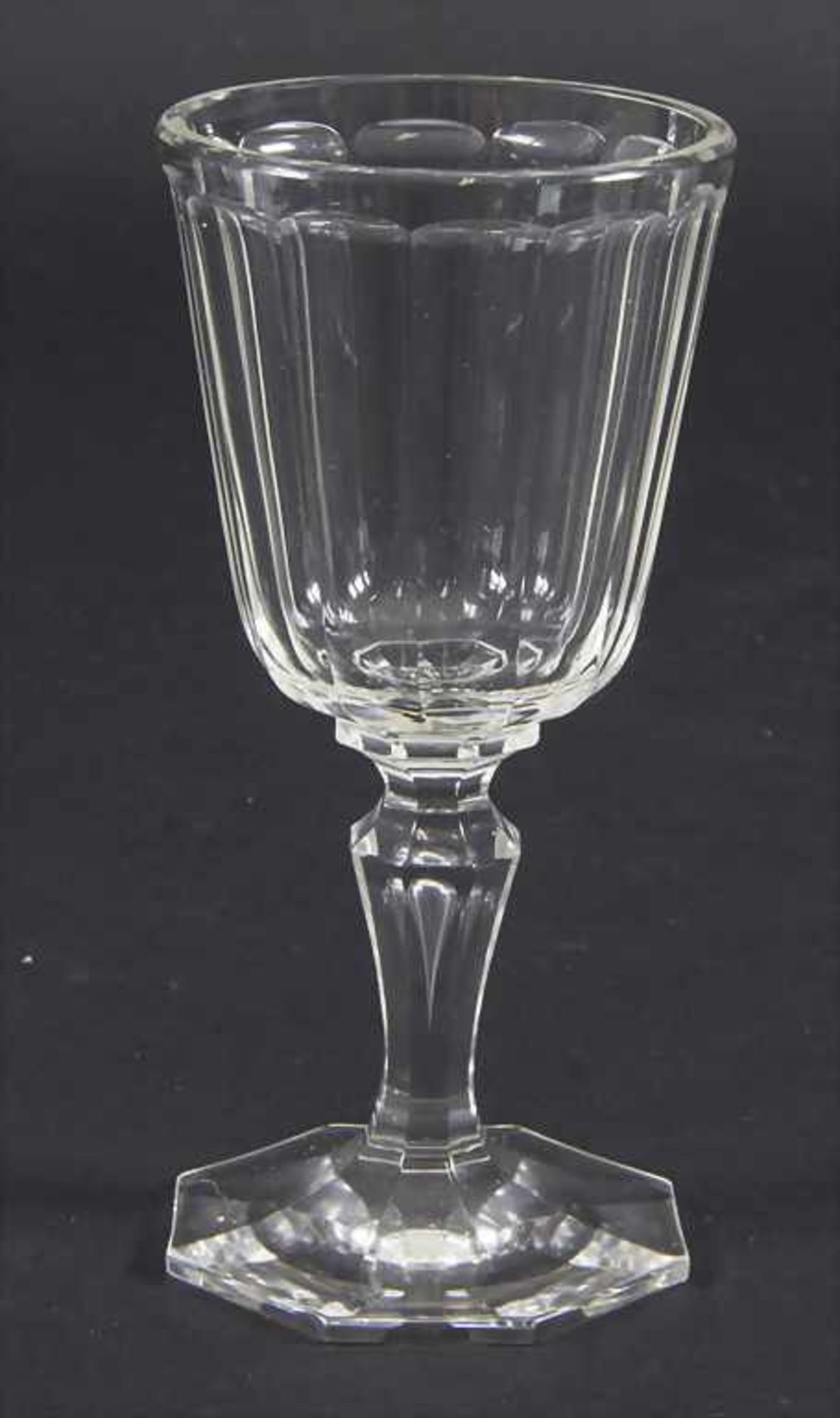 Weißweinglasr / A white wine glass, J. & L. Lobmeyr, Wien, um 1900 - Image 2 of 4