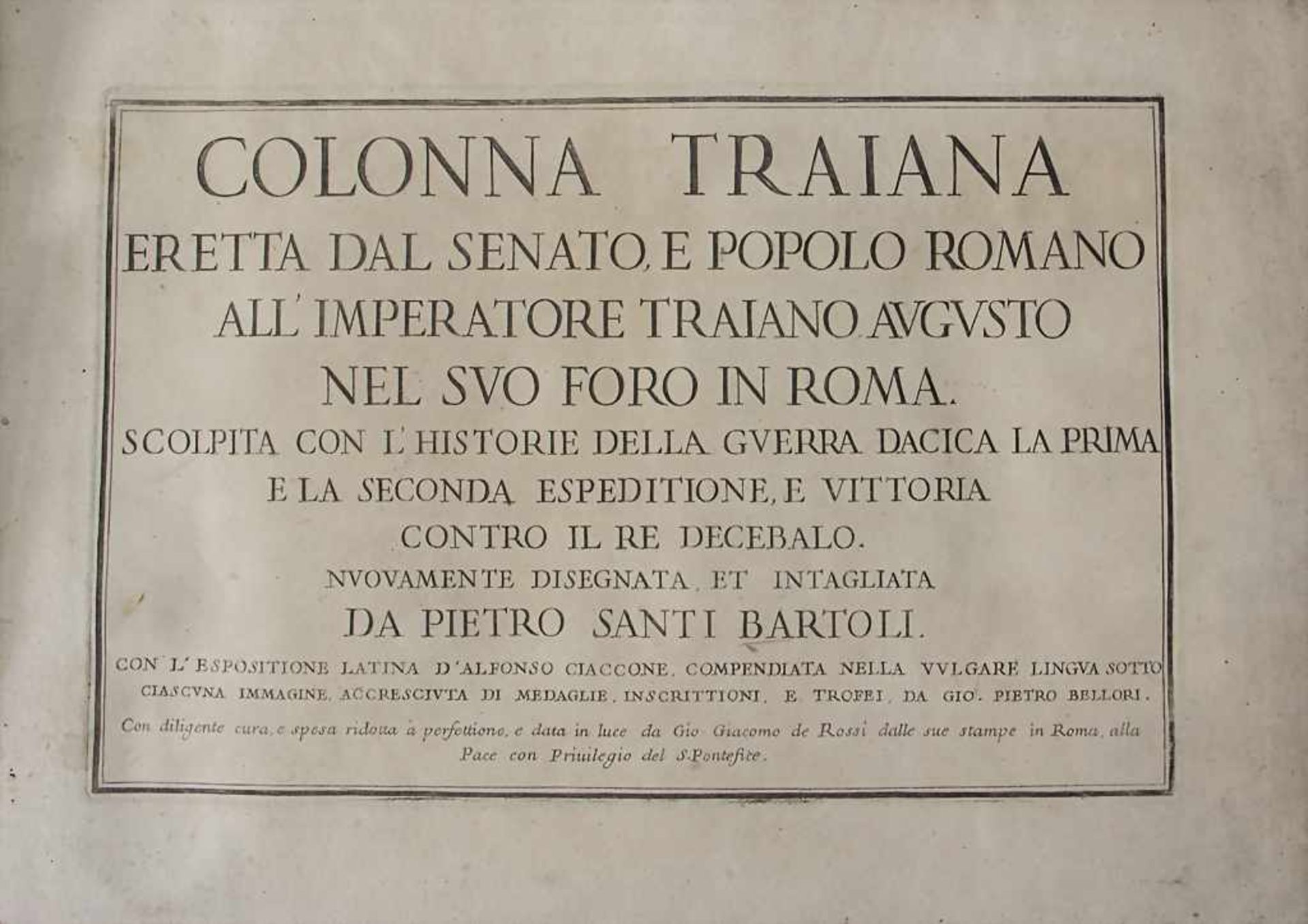 Pietro Bartoli: 'Colonia Traiana'