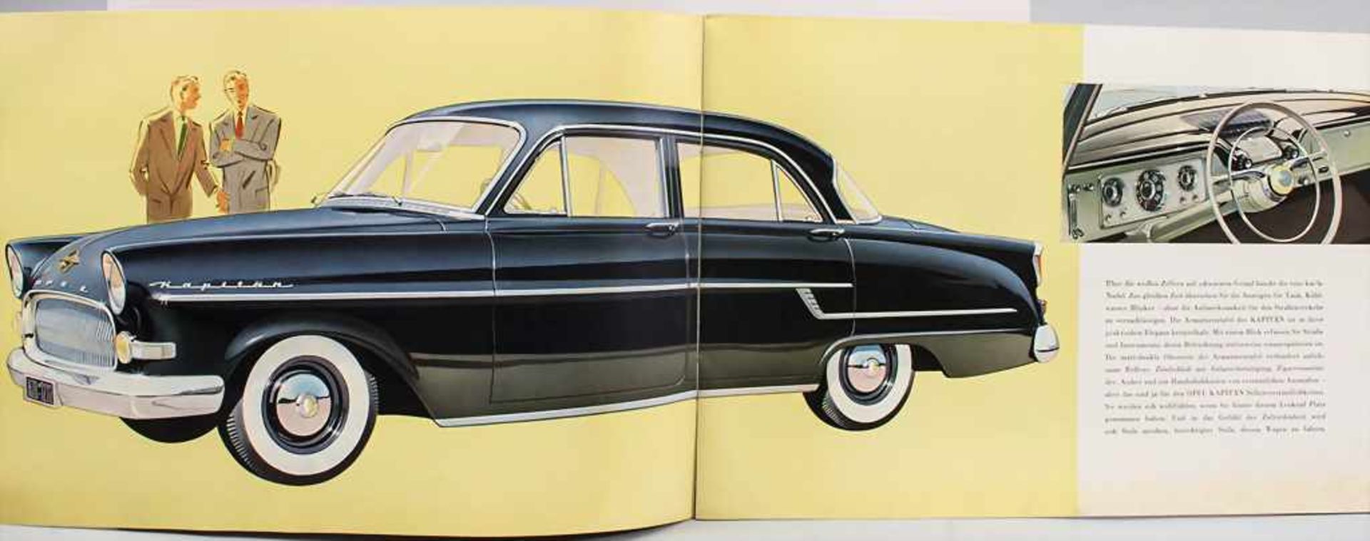 Verkaufsprospekt / A sales prospectus, Opel Kapitän, 1955 - Bild 2 aus 6