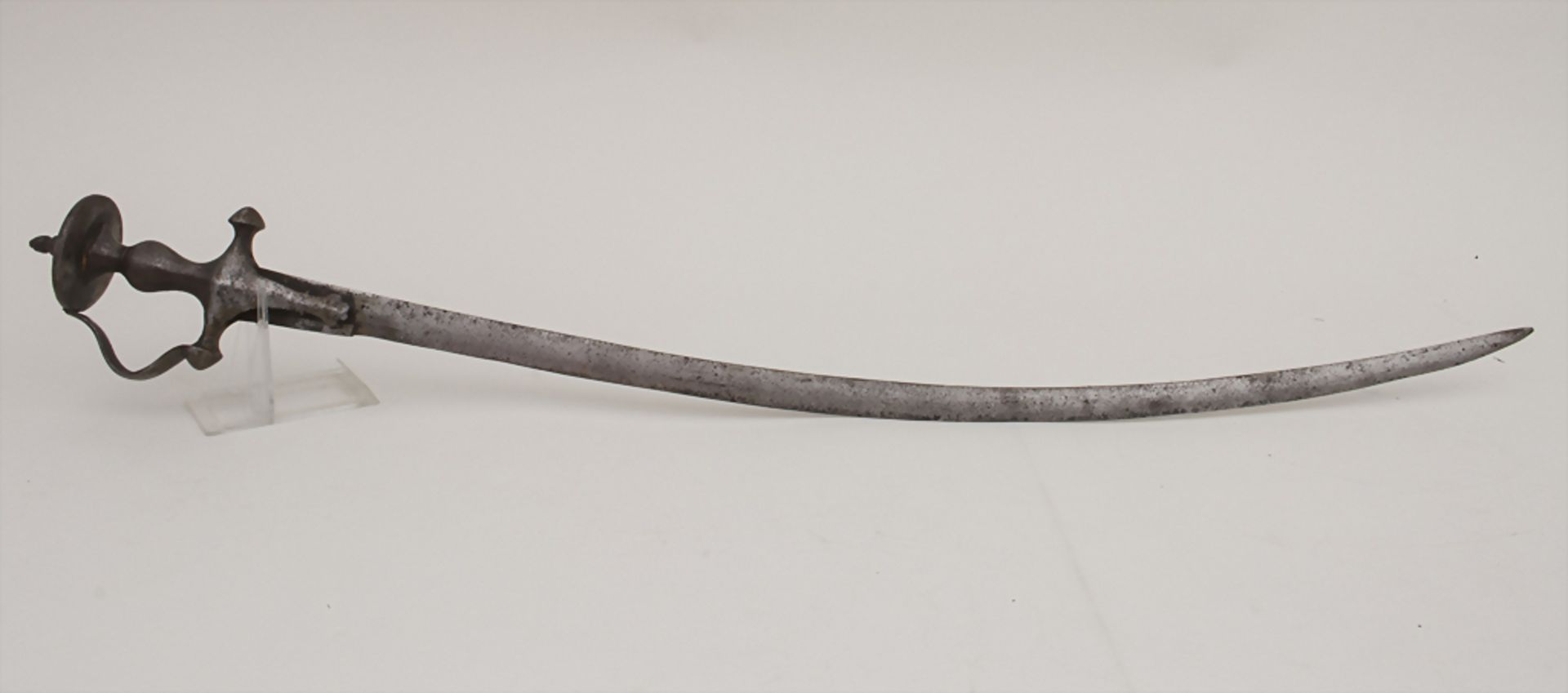 Säbel Talwar / A saber, Indien, wohl 19. Jh. - Bild 3 aus 4
