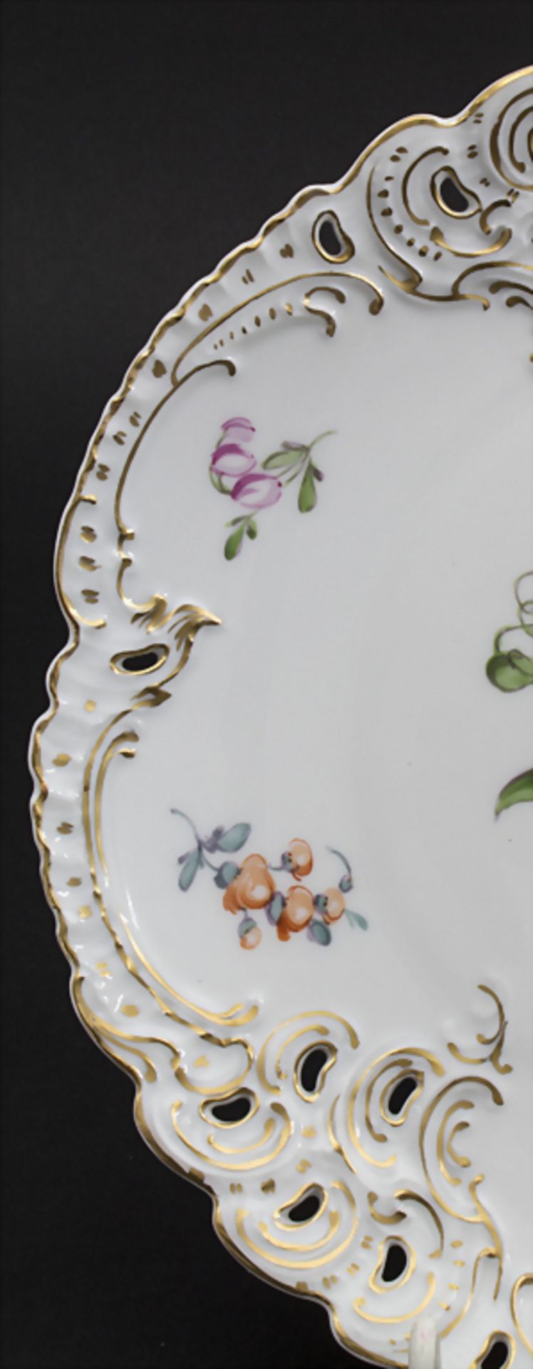 Zierteller / A decorative plate, Nymphenburg, um 1900 - Image 3 of 6