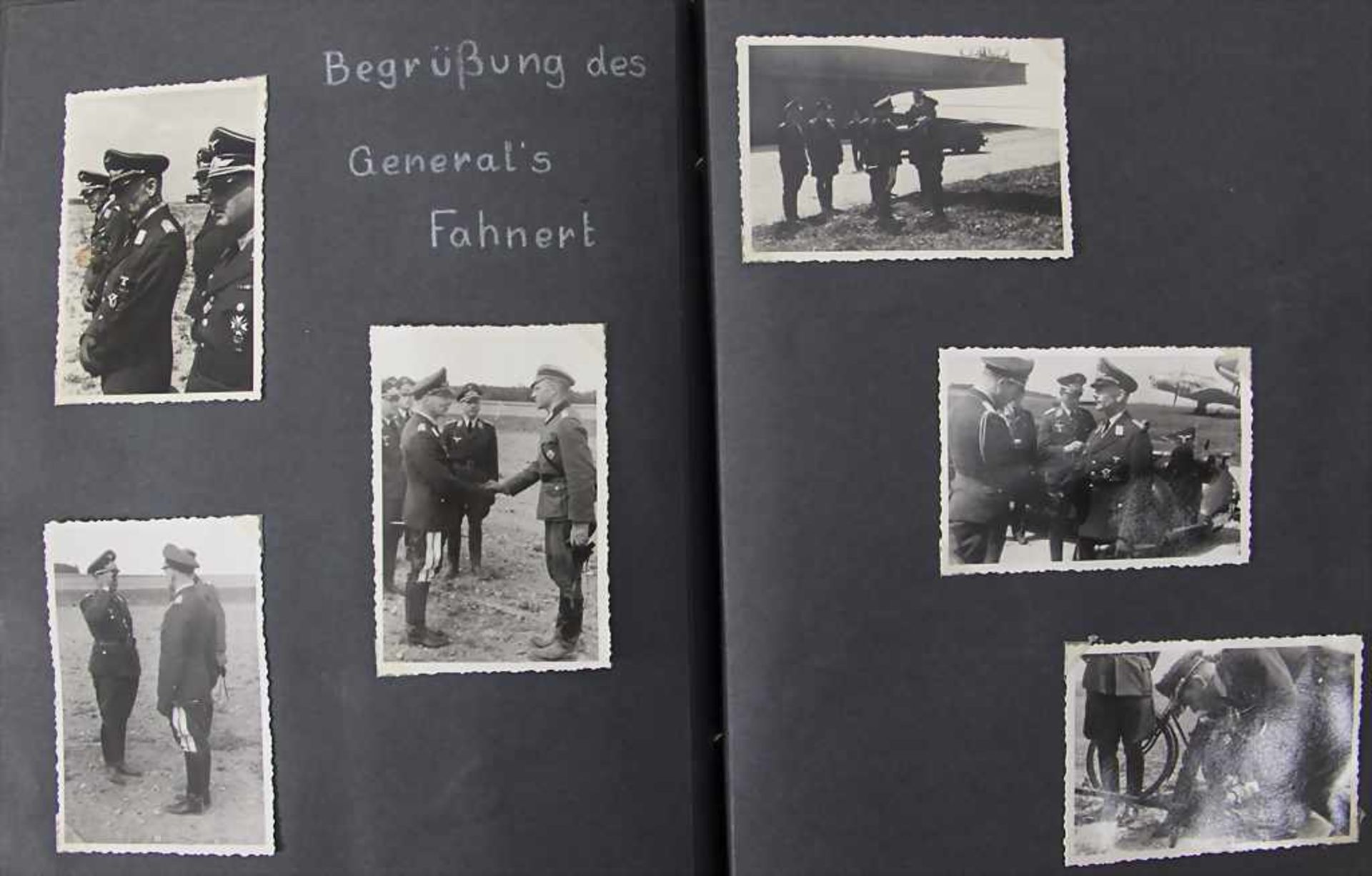 Fotoalbum 'Kriegsbilder und Flugzeuge' 2. Weltkrieg / A photo album 'war pictures und aircrafts' - Bild 7 aus 17