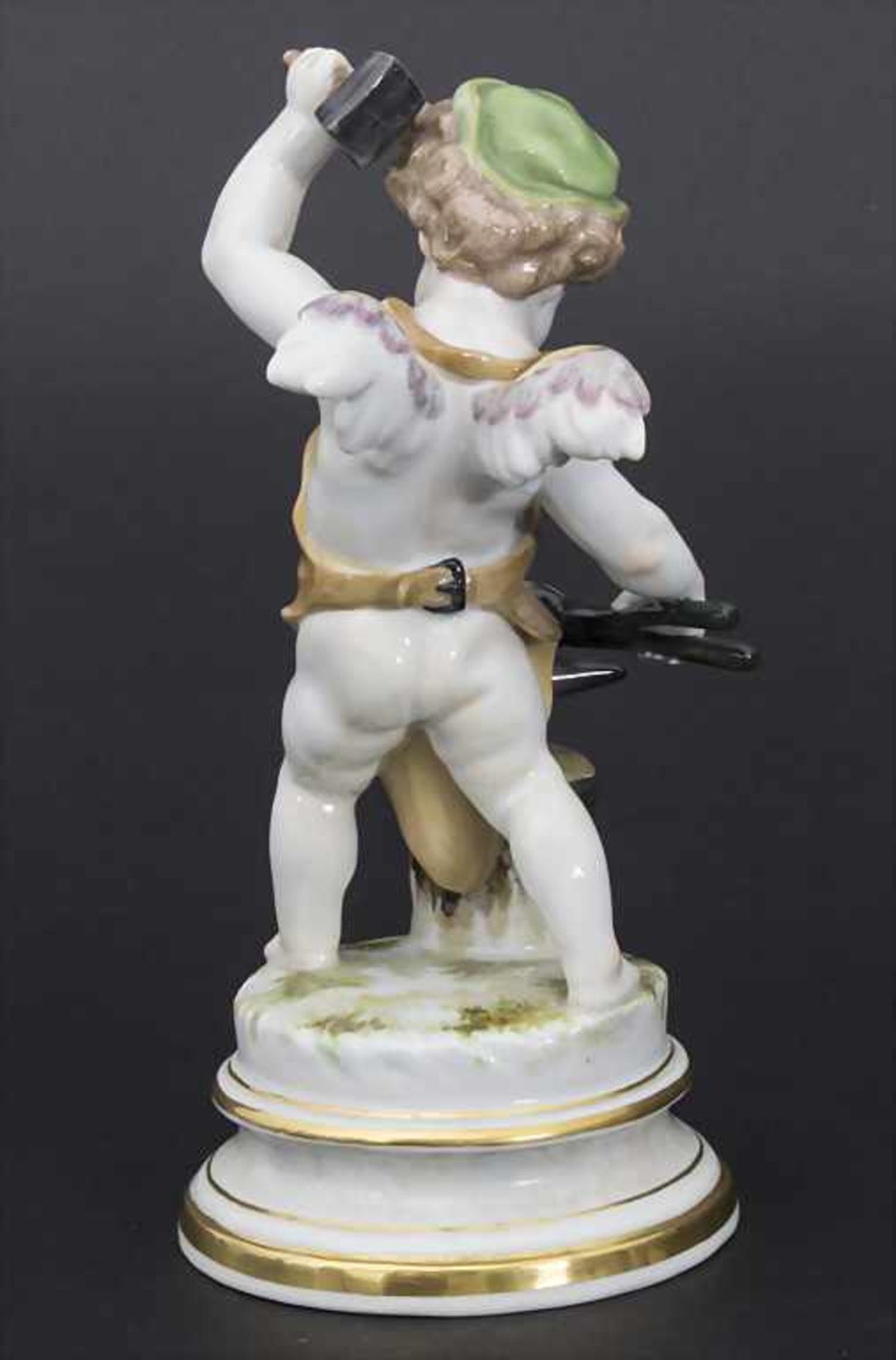 Amor als Schmied / A cupid as smith, Heinrich Schwabe, Meissen, 1918-1933 - Bild 3 aus 7