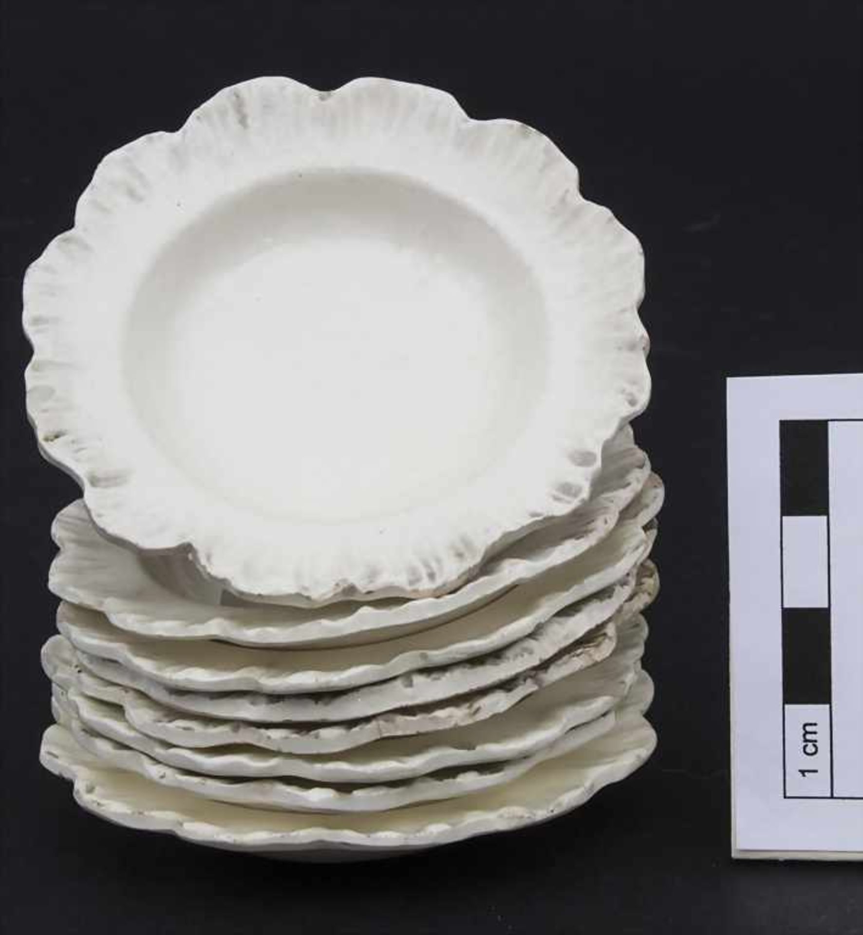 Konvolut Creamware Puppengeschirr / A faience fine / pearlware / doll's dinnerware, Wedgwood, Ende - Bild 2 aus 6