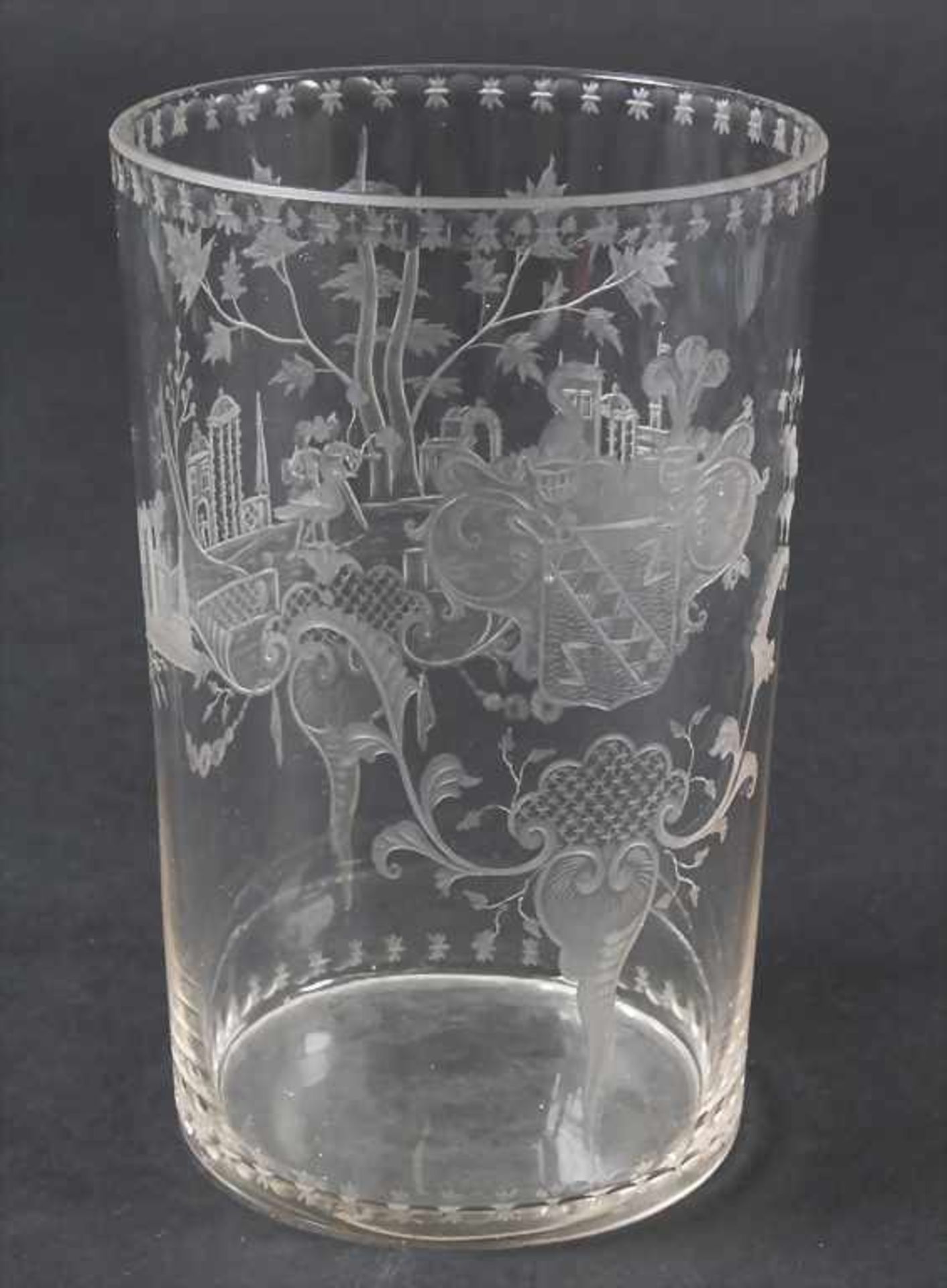 Rokoko Hochzeitsbecher / A Rococo wedding beaker, deutsch, um 1770