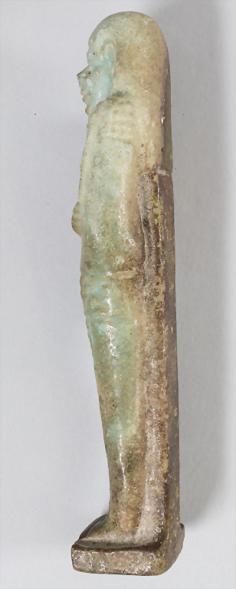 Ton-Grabbeigabe, Uschebti, Ägypten um 600 v. Chr. - Image 4 of 4