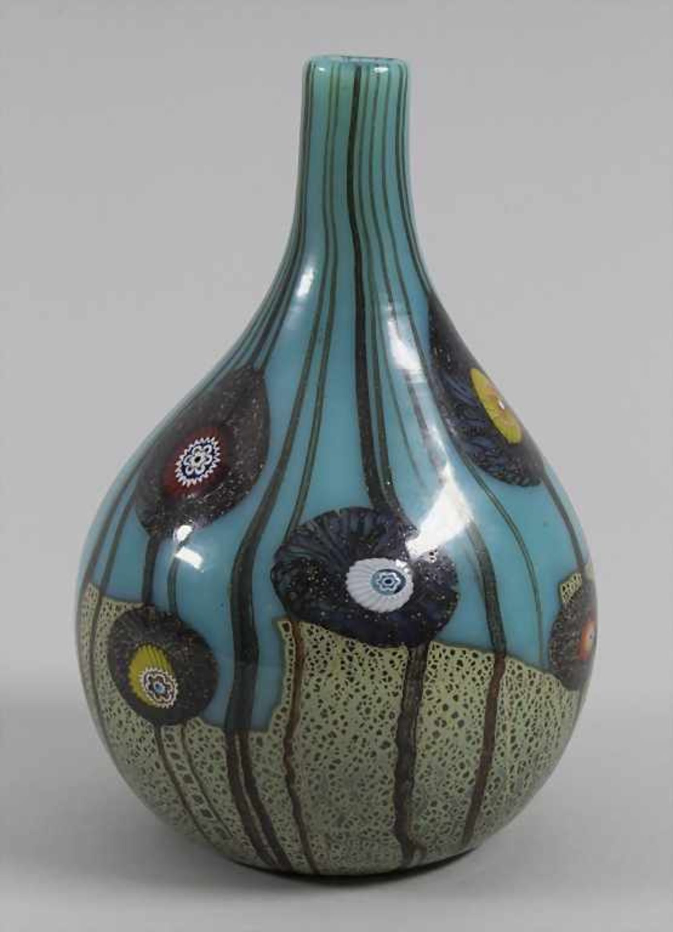 Glasziervase / A decorative vase, AVEM (Arte Vetraria Muranese), Entw. wohl Giulio Radi, Murano,