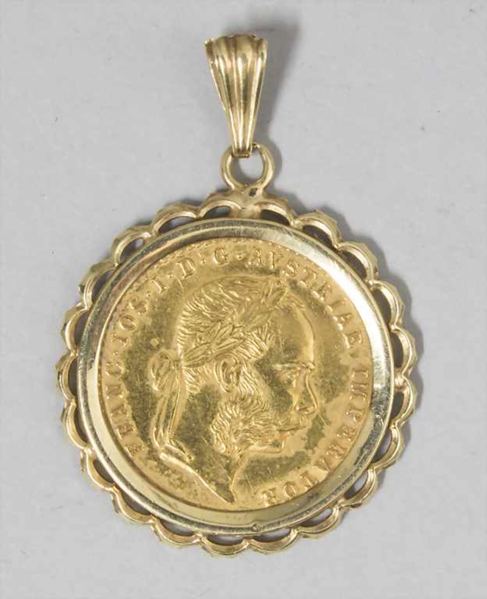 Anhänger Golddukate / A pendant with a gold ducat, Österreich