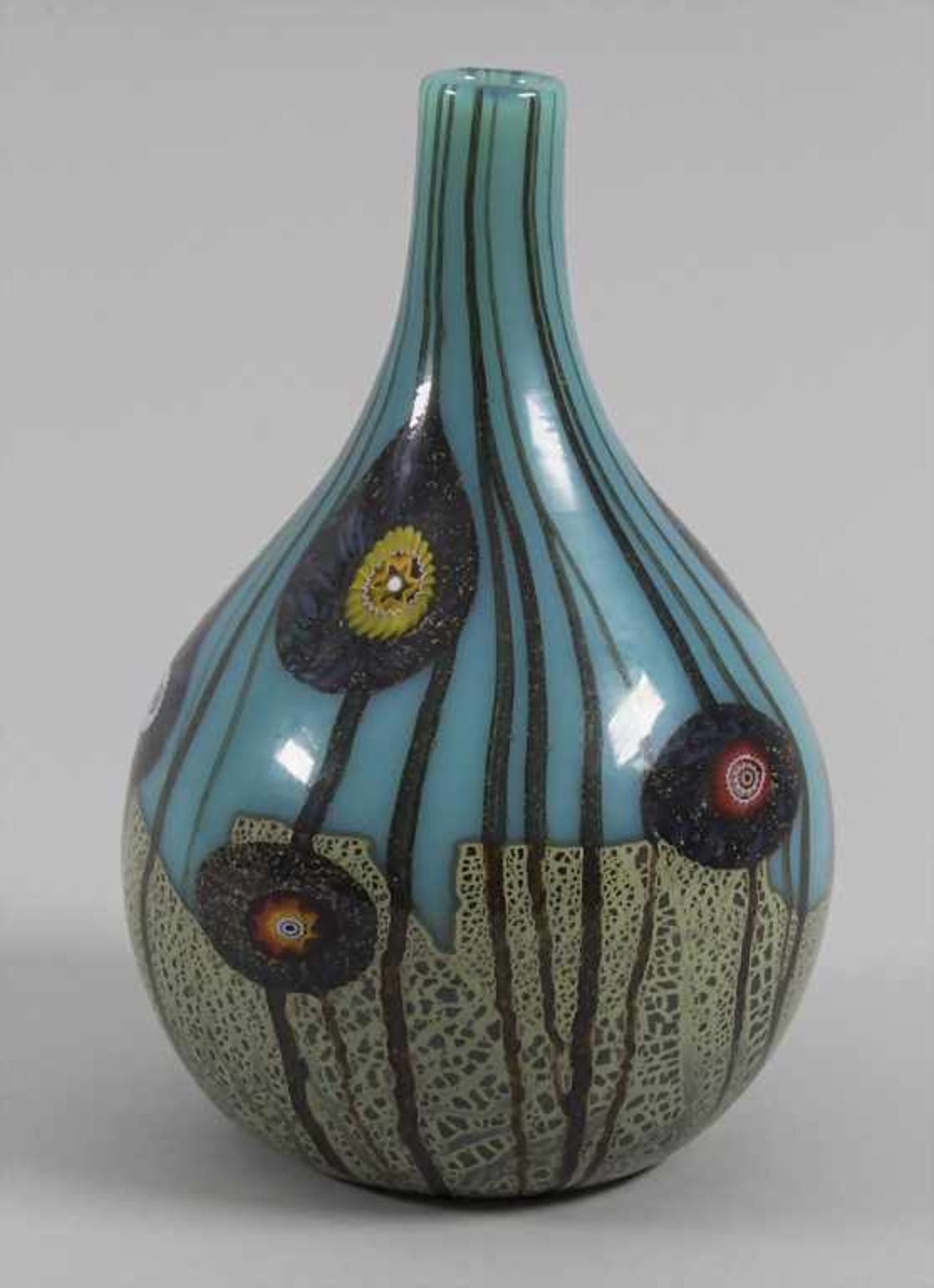 Glasziervase / A decorative vase, AVEM (Arte Vetraria Muranese), Entw. wohl Giulio Radi, Murano, - Image 3 of 6