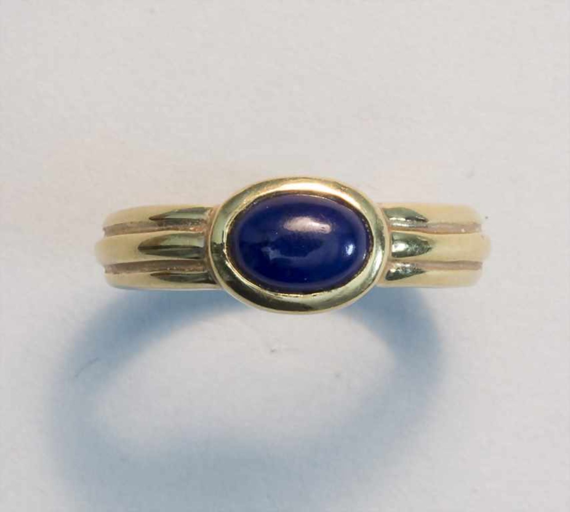 Damenring mit Lapislazuli / A ladies ring with lapis lazuli - Image 2 of 4