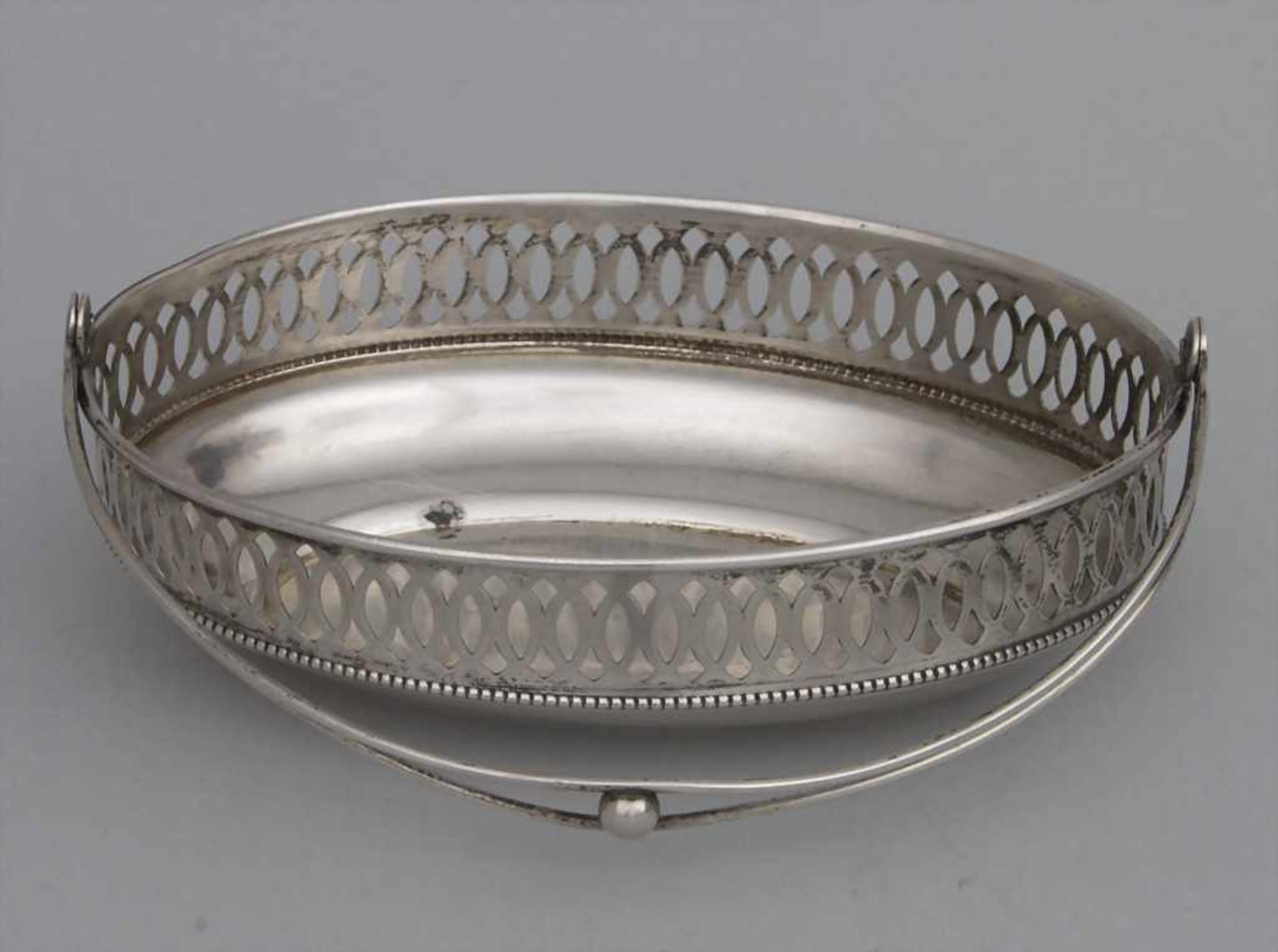 Henkelkorb / A silver basket, deutsch, um 1930 - Bild 2 aus 4