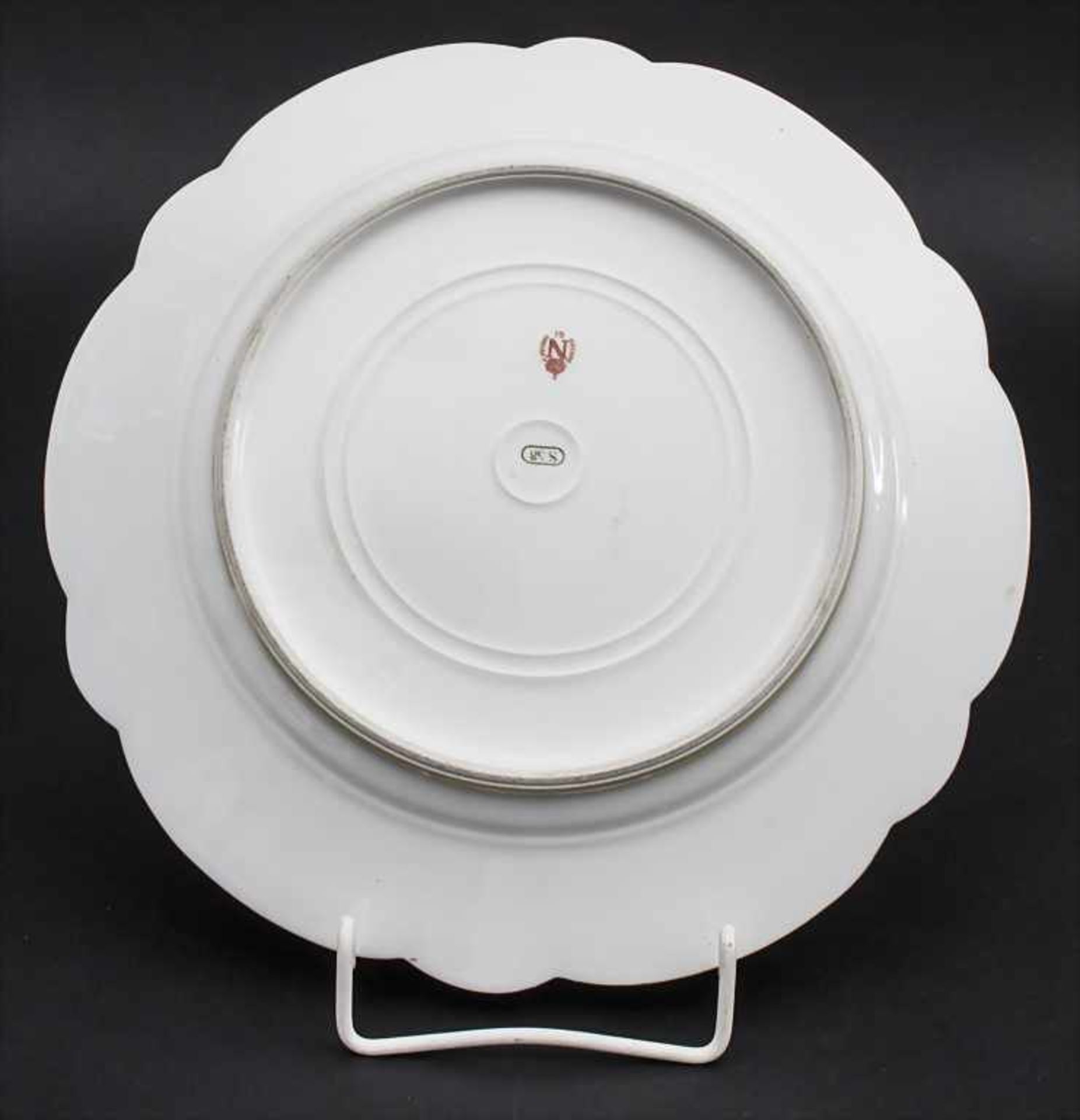 Teller mit Vogelmalerei / A bird plate, Sèvres, 1858-61 - Bild 6 aus 7