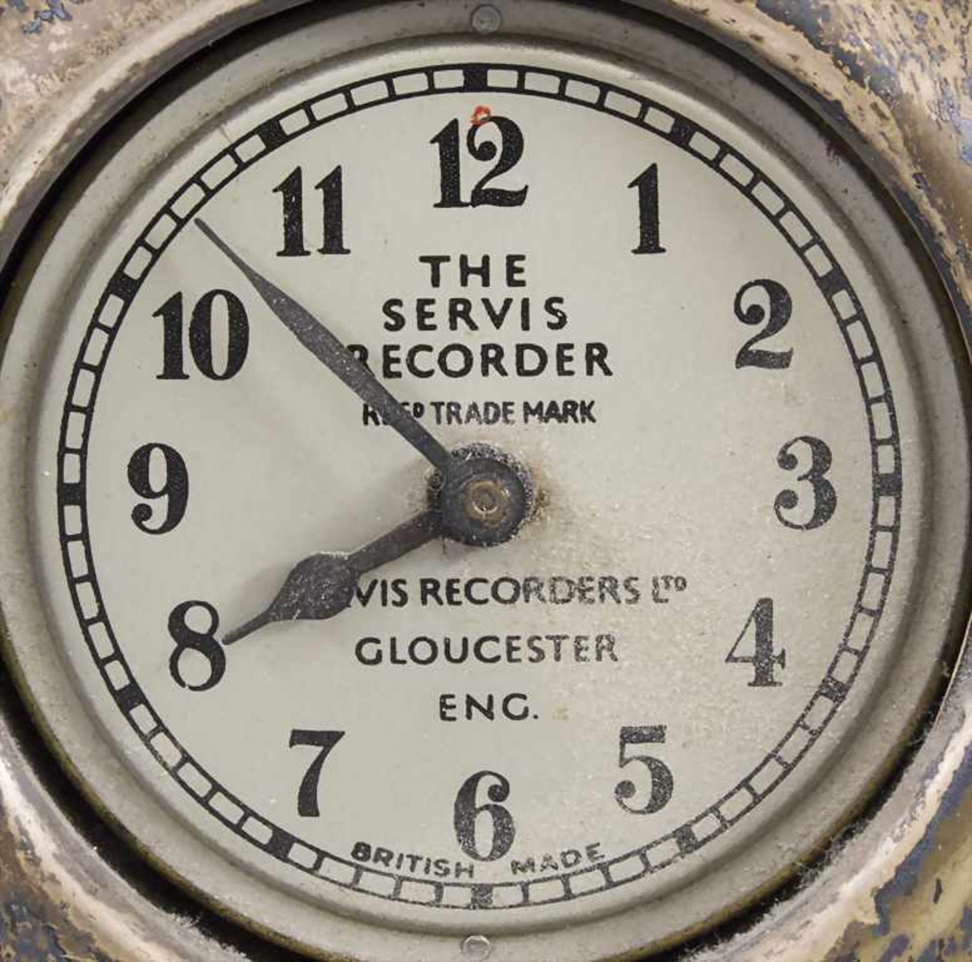 Cockpit / Dashboard-Uhr, Servis Recorders, England, um 1930 - Bild 2 aus 4