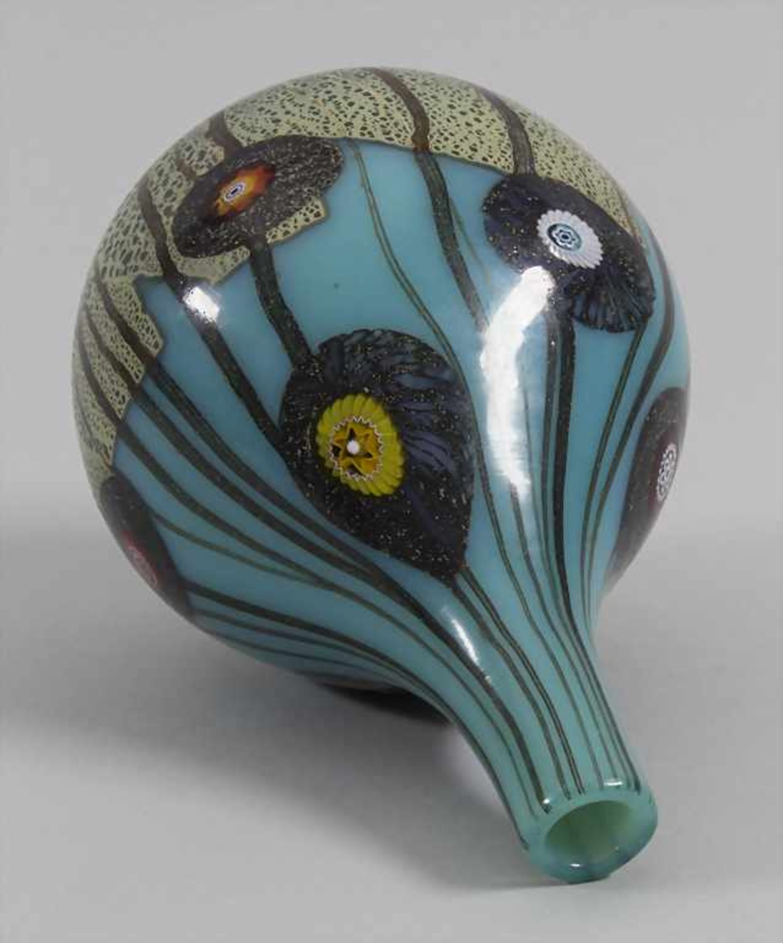 Glasziervase / A decorative vase, AVEM (Arte Vetraria Muranese), Entw. wohl Giulio Radi, Murano, - Image 4 of 6