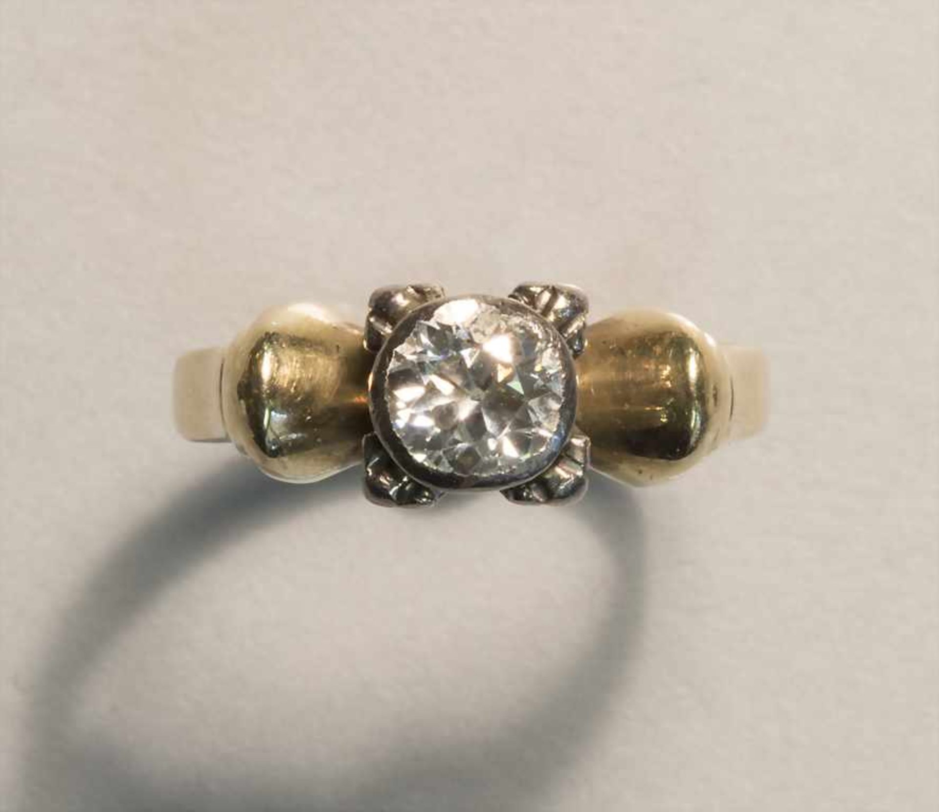 Damenring mit Altschliff Diamant / A ladies ring with diamond