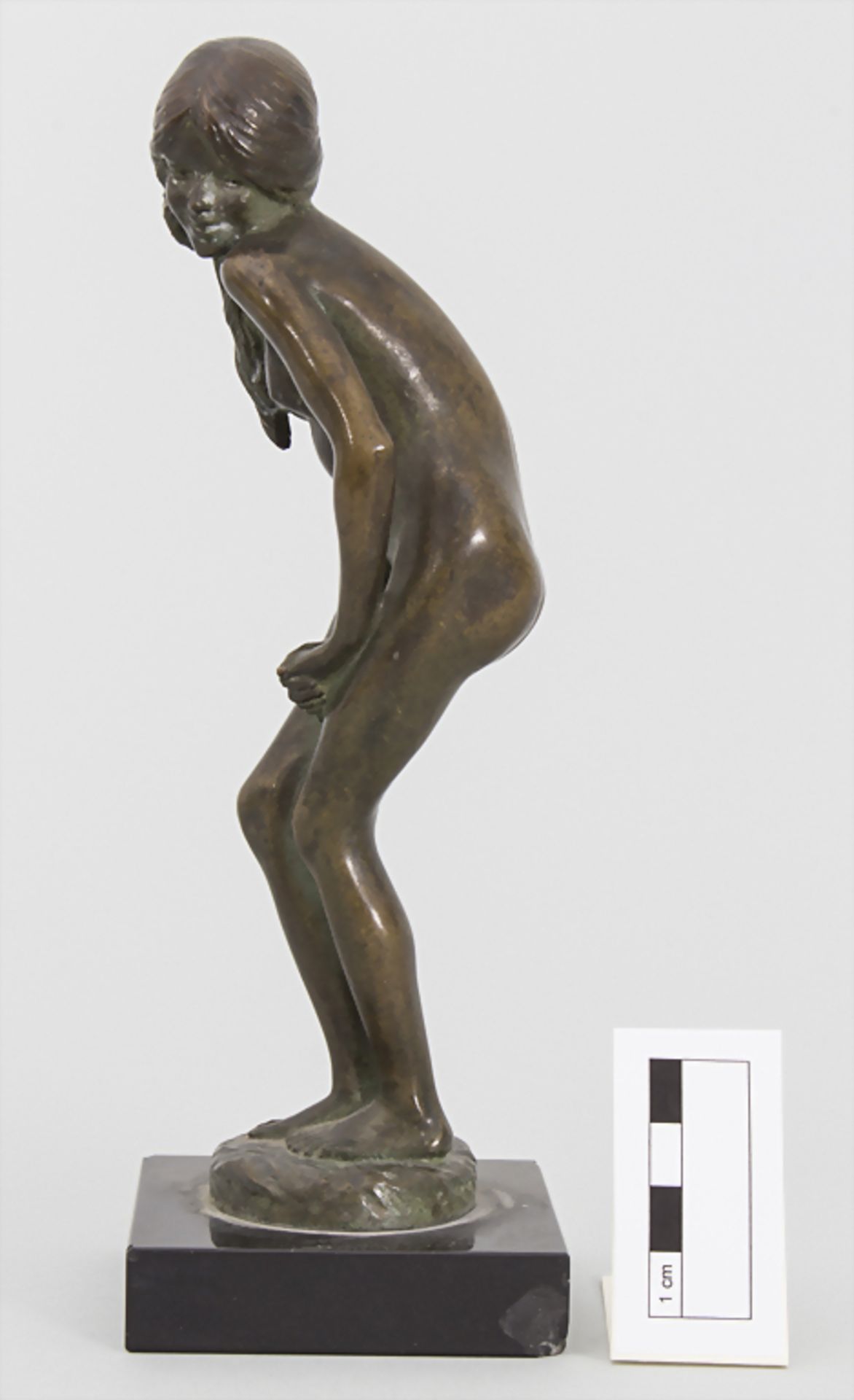 Anders Leonard Zorn (1860-1920), Weiblicher Akt / An Art Nouveau bronze sculpture of a female - Image 5 of 6