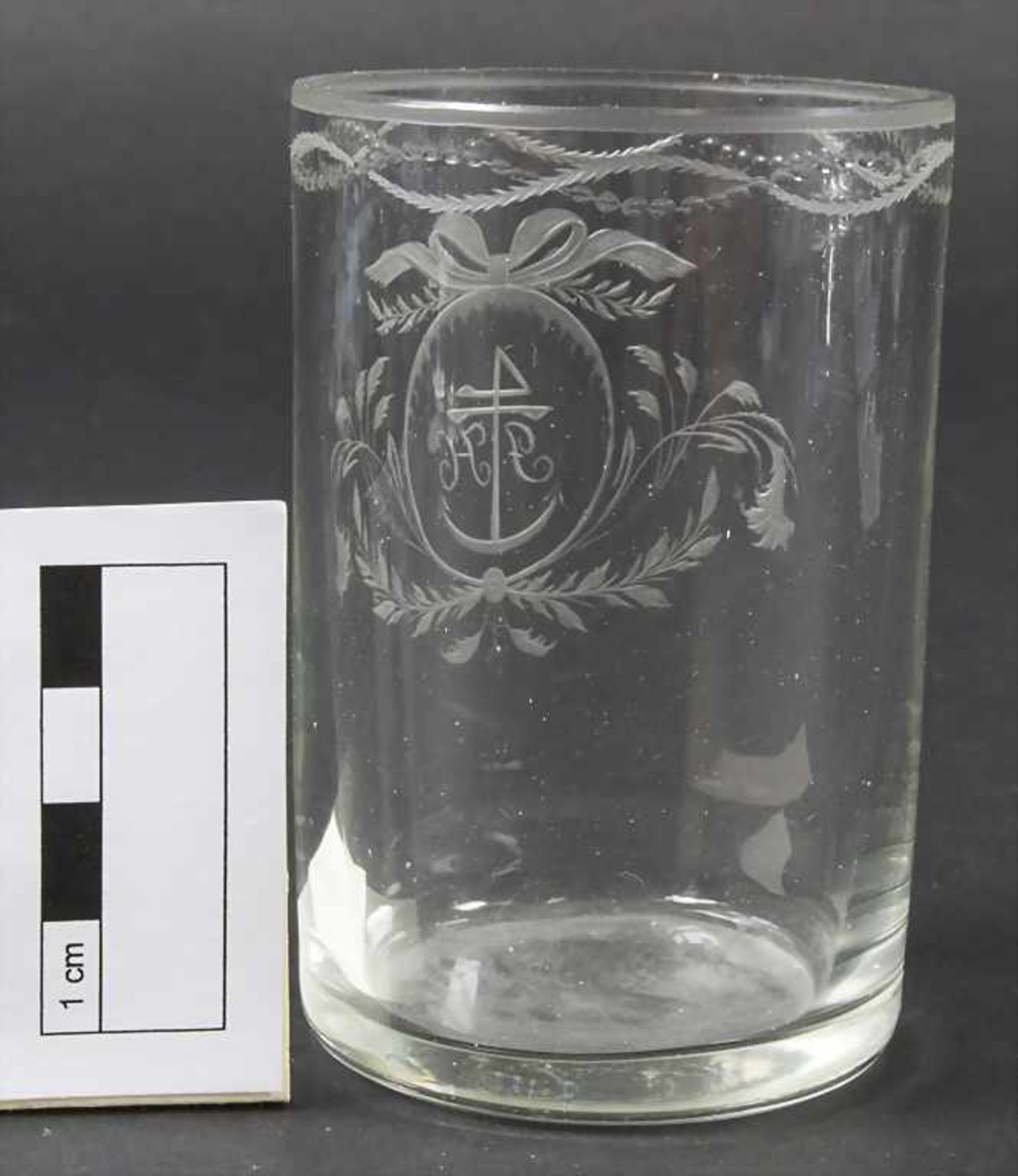 Louis Seize Becher / A beaker, deutsch, um 1780 - Image 5 of 5