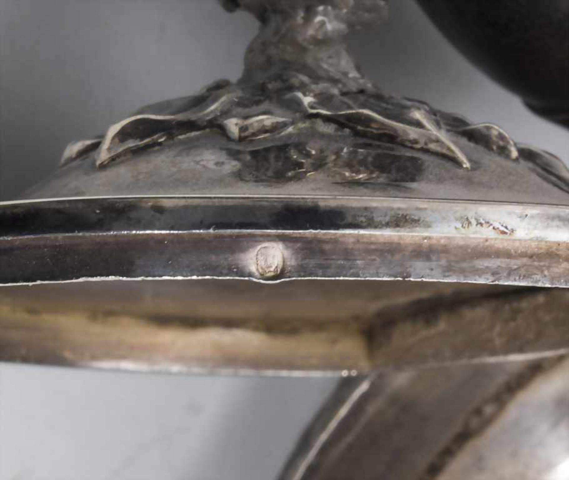 Kaffee Kanne / A silver coffee pot, Paris, um 1830 - Image 3 of 11