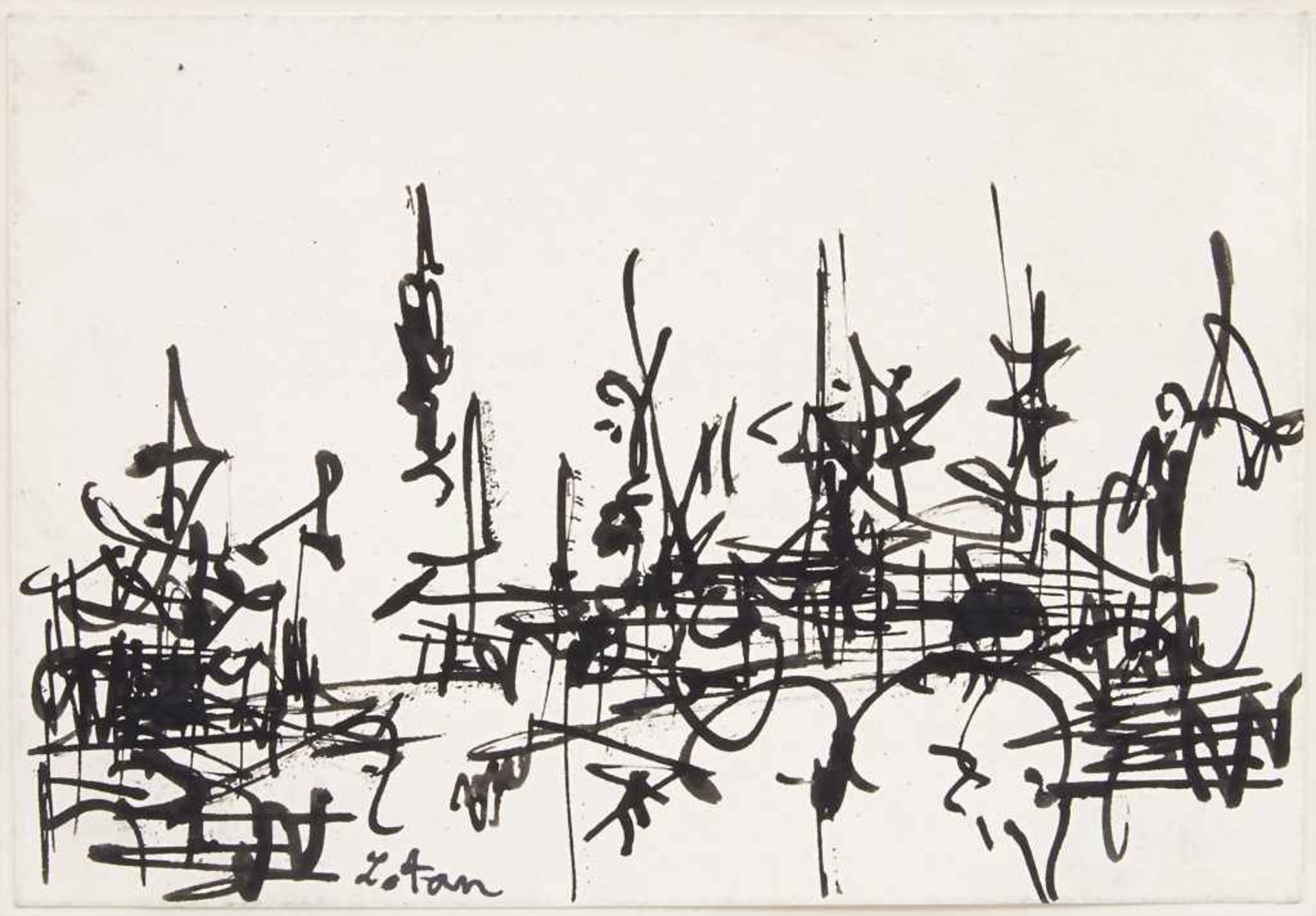 Yona Lotan (*1926), 4 Zeichnungen / A set of 4 drawings - Image 5 of 6