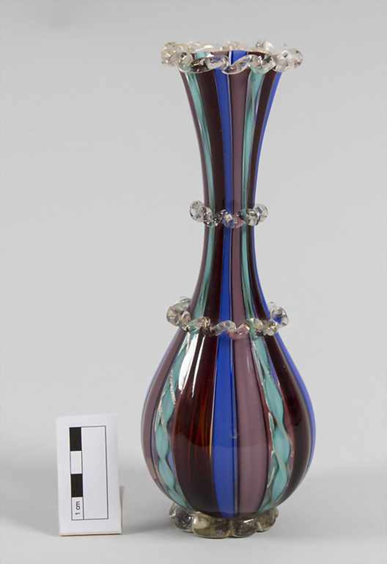 Glasziervase / A decorative vase, Murano, 40/50er Jahre - Image 2 of 5