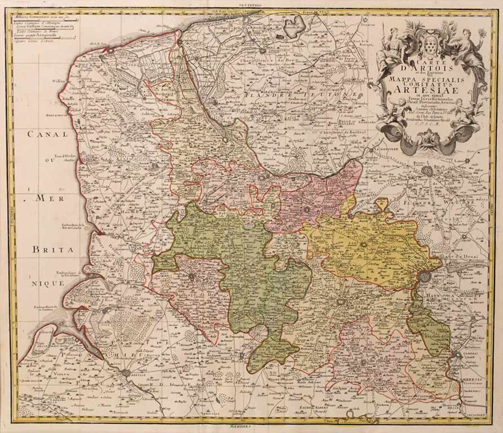 Konvolut 10 Historische Landkarten / A collection of historic maps - Image 10 of 10