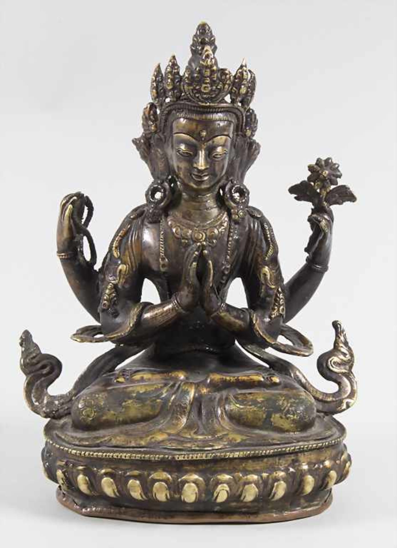 Buddha,'Avalokiteshvara', Tibet, 17./18. Jh.
