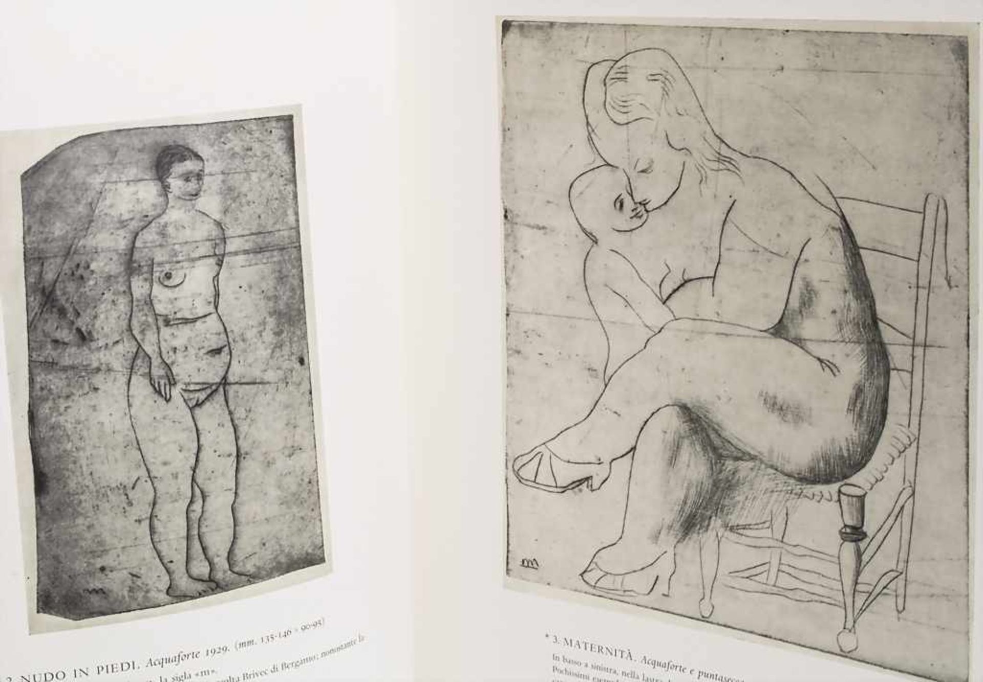 Alfonso Ciranna: Giacomo manzu. Catalogo delle opere grafiche 1929-1968 - Image 2 of 2