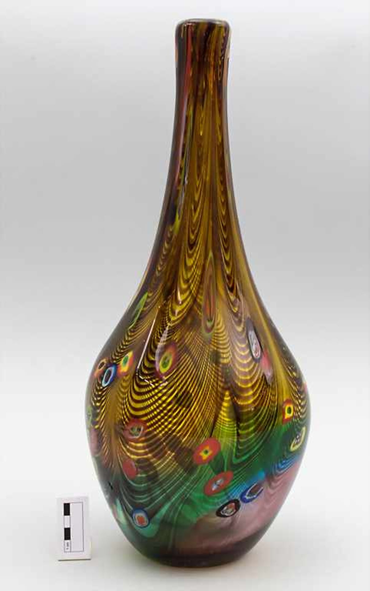 Ziervase / A decorative vase, wohl Murano, um 1980 - Bild 2 aus 7