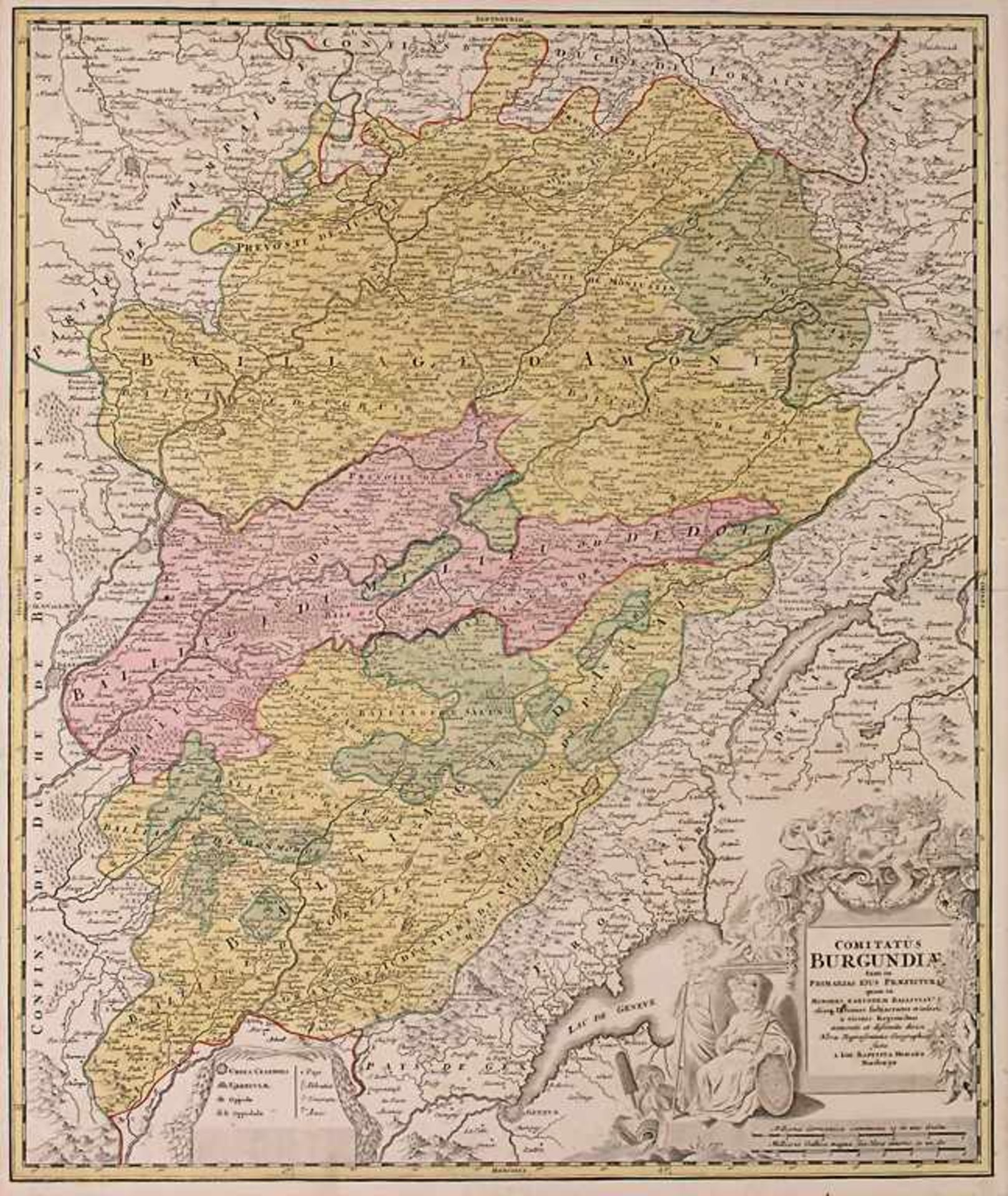 Konvolut 10 Historische Landkarten / A collection of historic maps - Image 3 of 10
